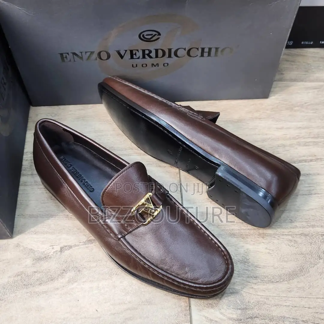 Original Italian ENZO VERDICCHIO Loafers Available in Store