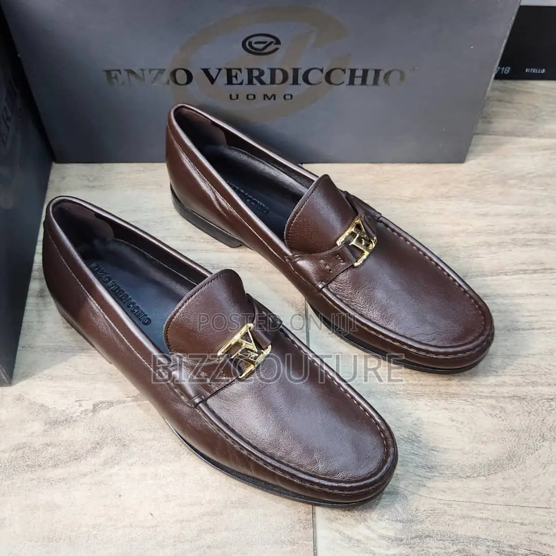 Original Italian ENZO VERDICCHIO Loafers Available in Store