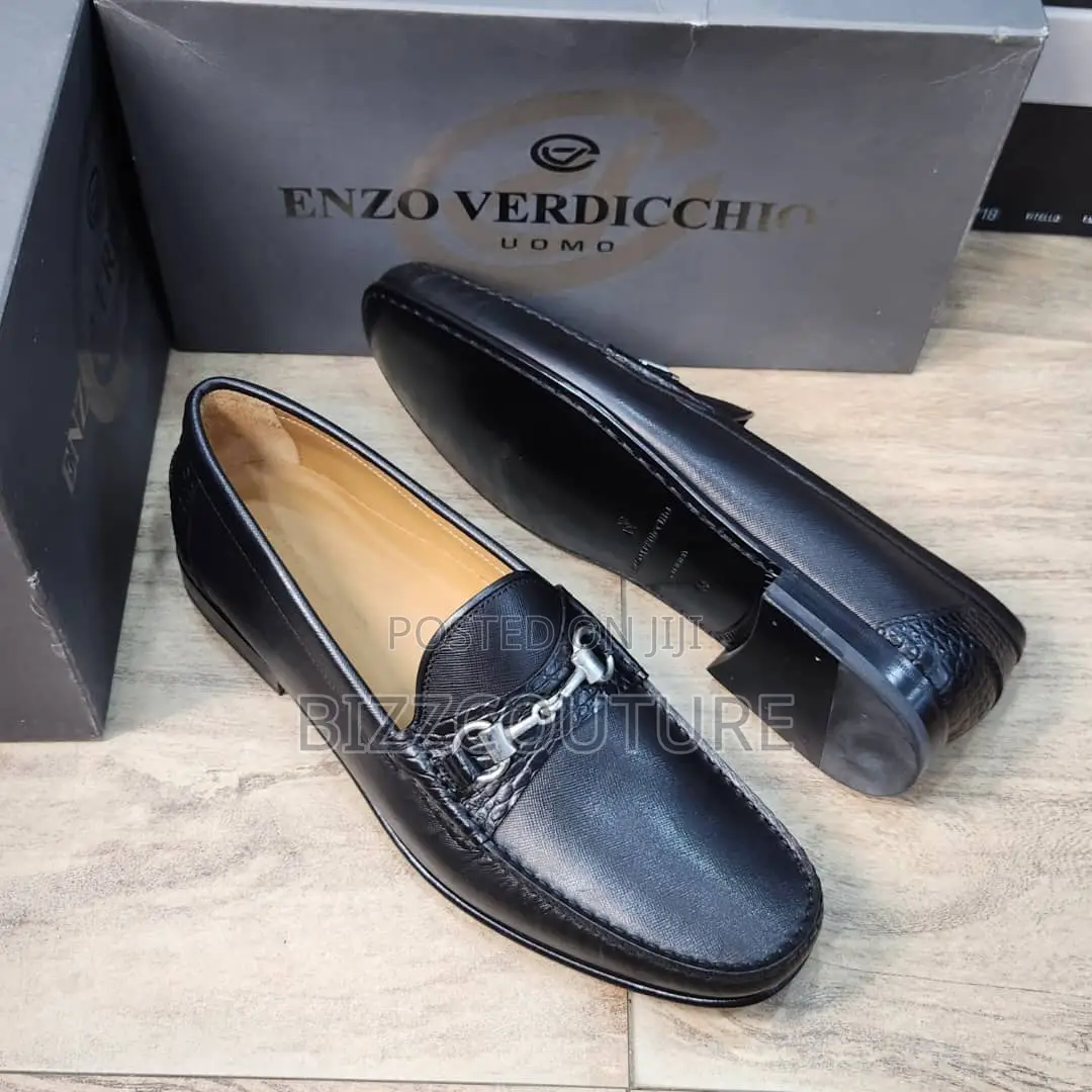 Original Italian ENZO VERDICCHIO Loafers Available in Store