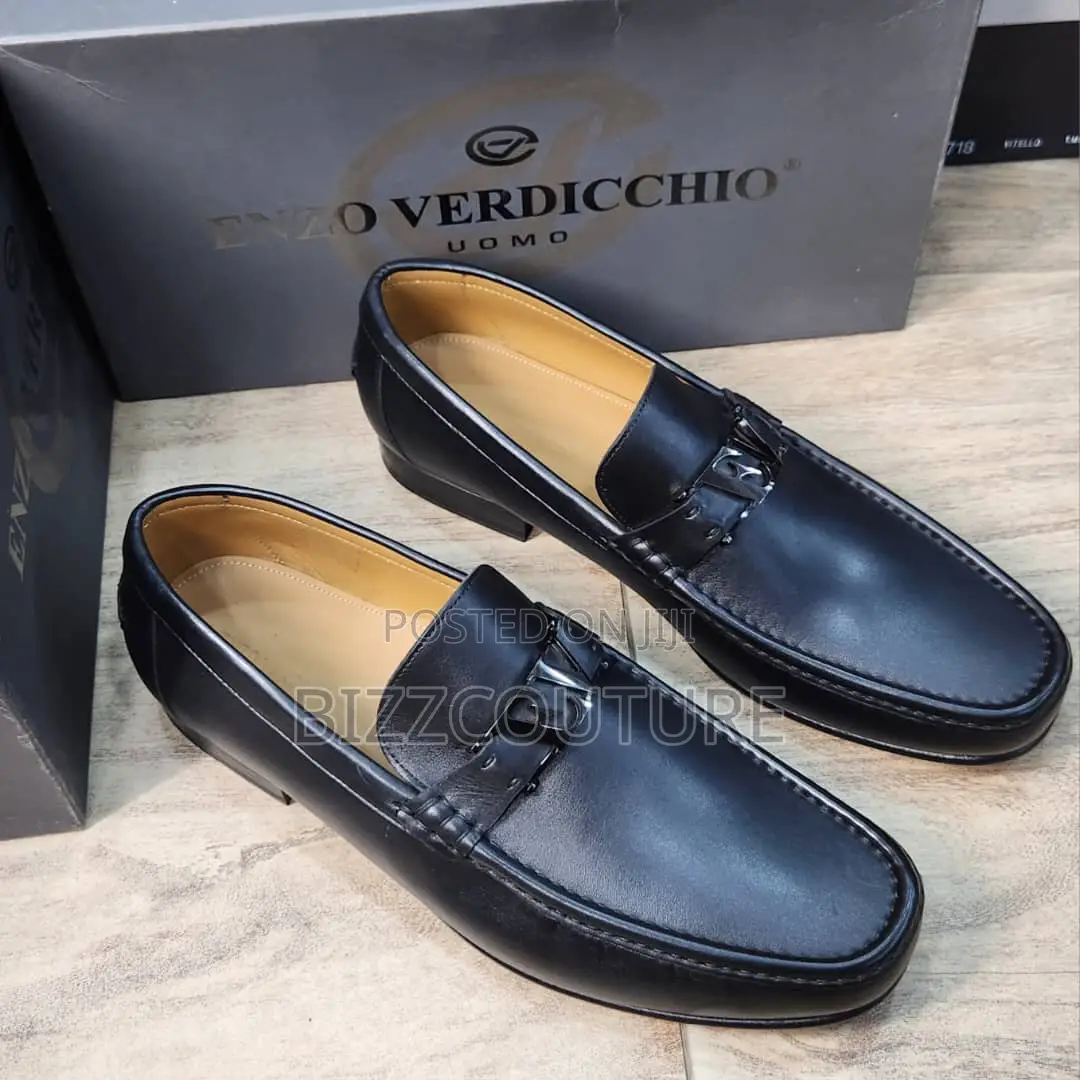 Original Italian ENZO VERDICCHIO Loafers Available in Store