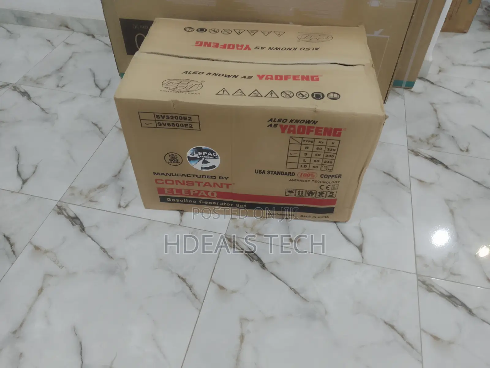 Pure Copper 100% Elepaq Gasoline Generator.