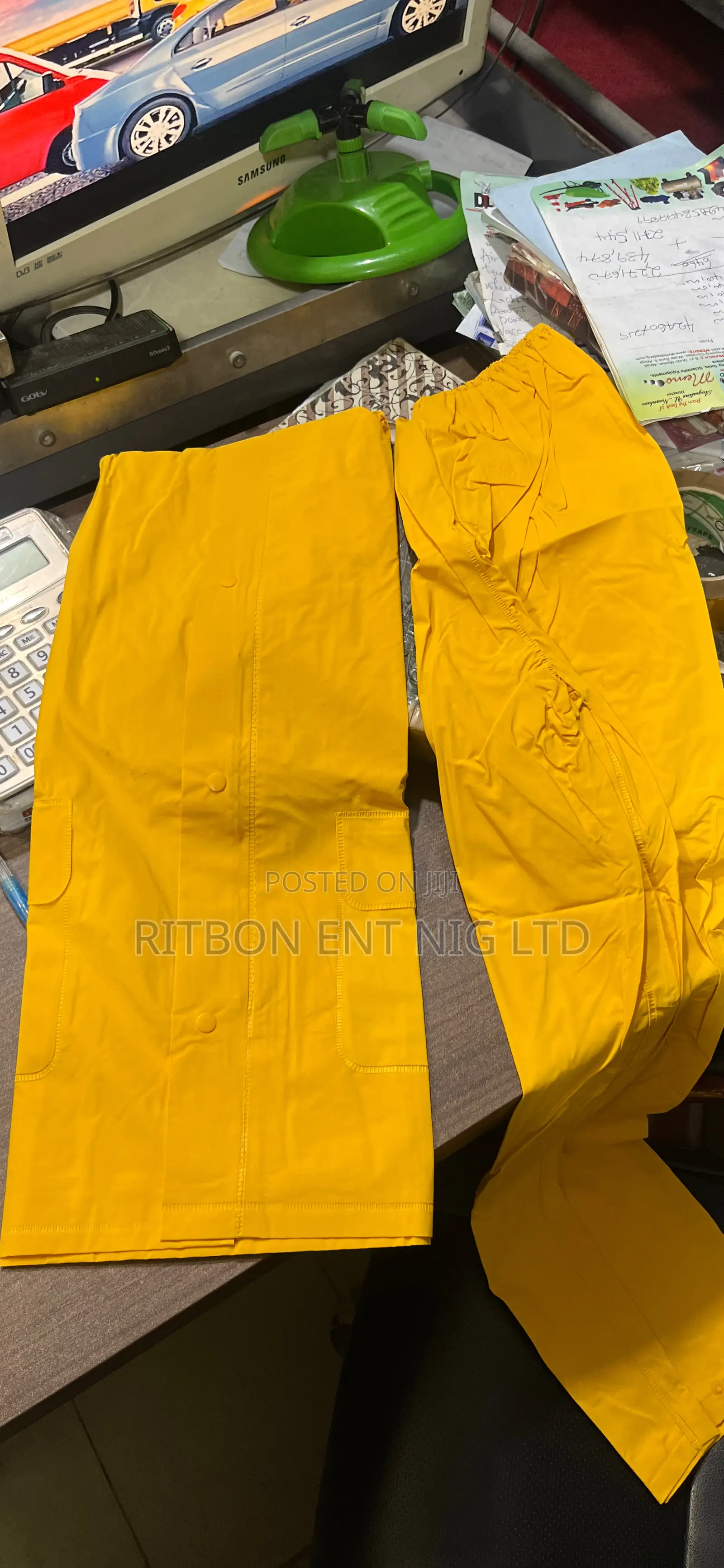 Rubber Rain Coats