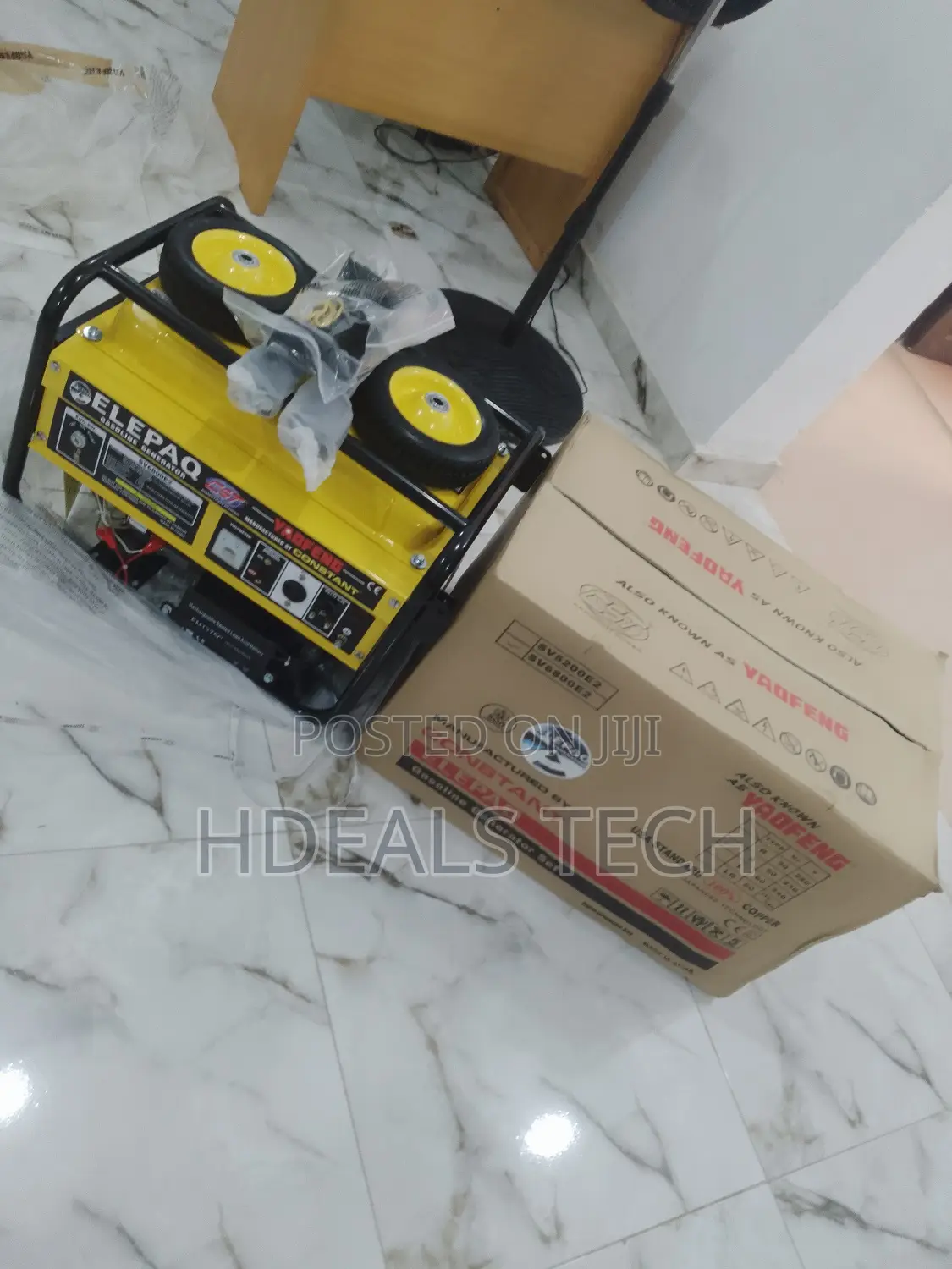 Best-Selling 4.5kva Gasoline Elepaq Generator.