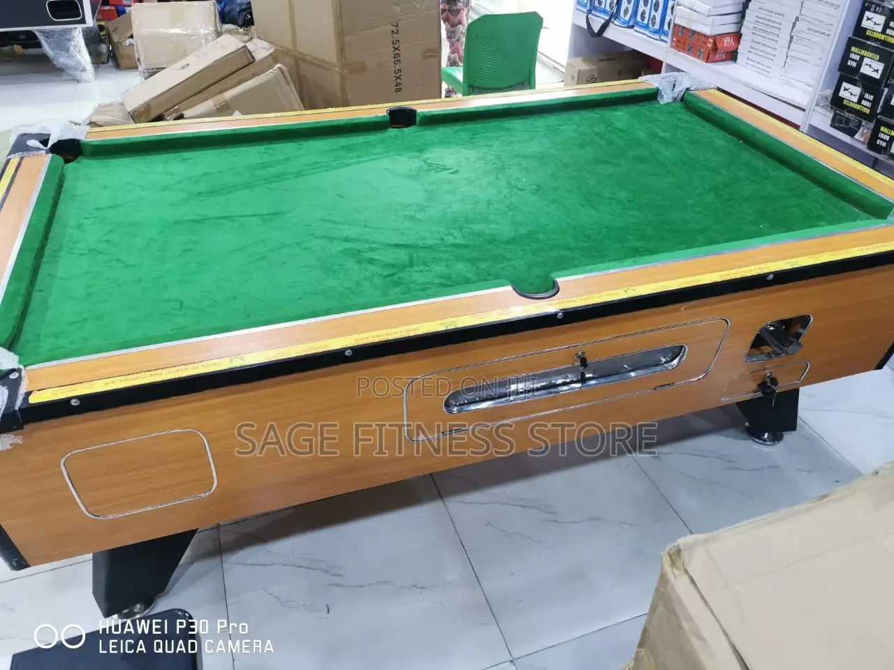 7ft Brand New Exclusive Standard Locally Made Coin Snooker