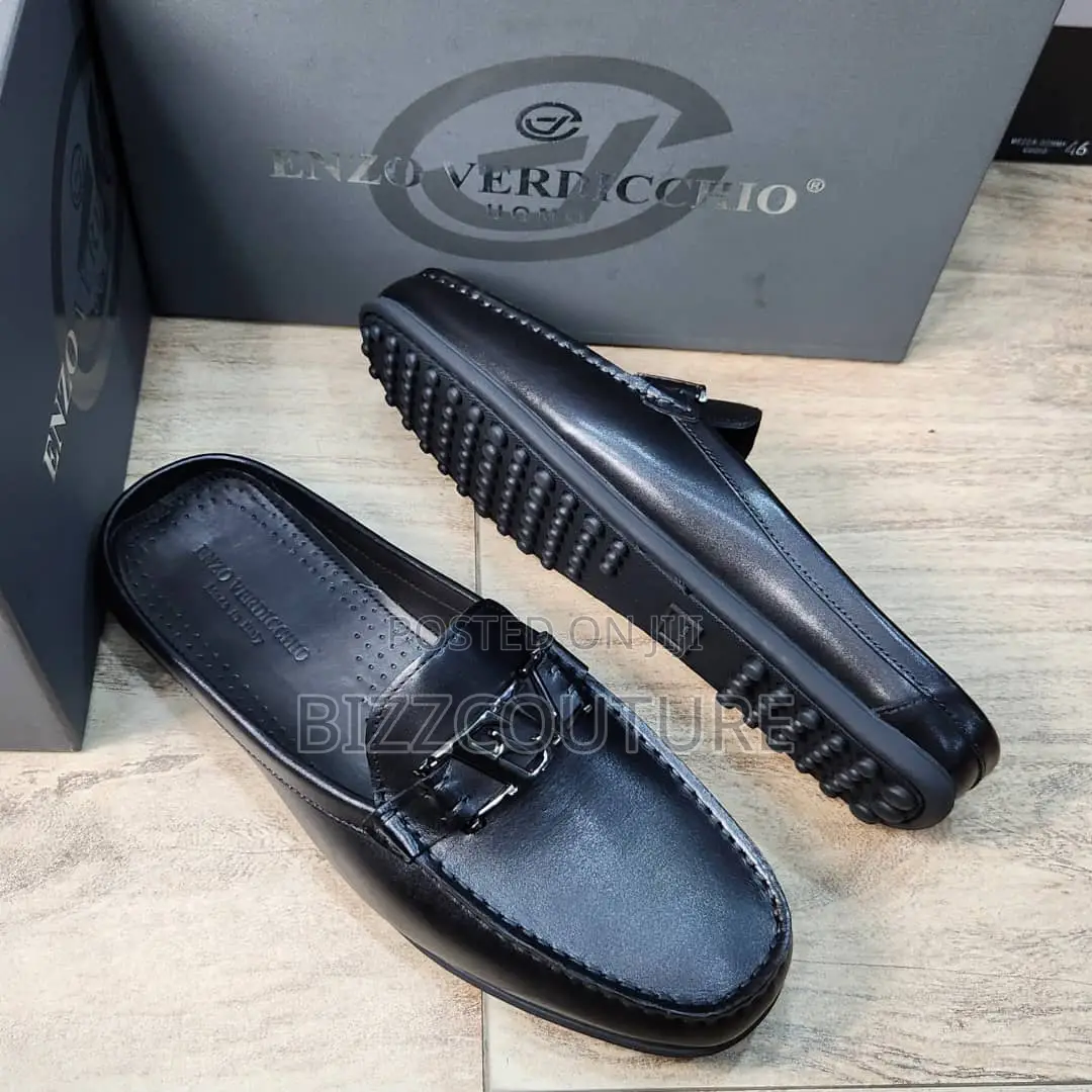 Original ENZO VERDICCHIO Half Shoes Available in Store