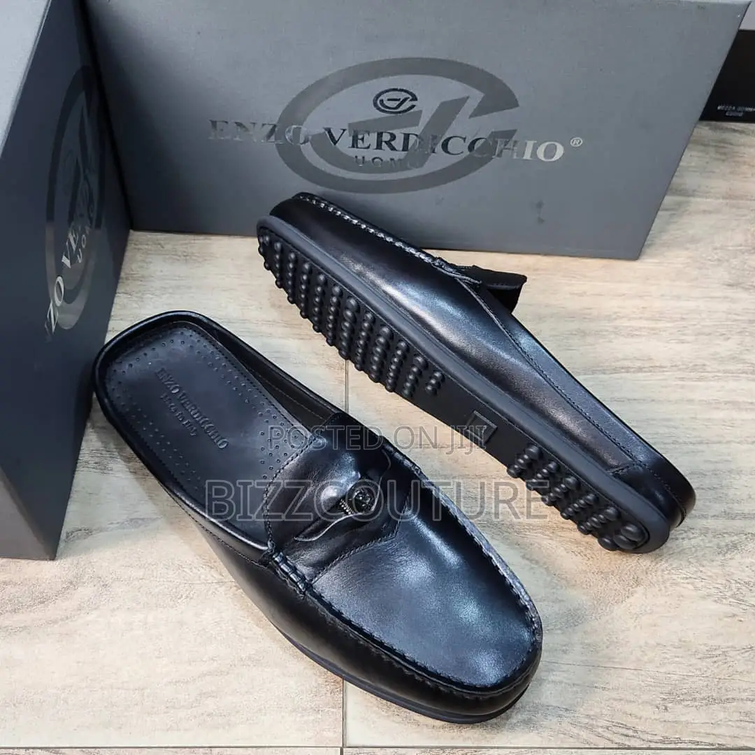 Original ENZO VERDICCHIO Half Shoes Available in Store