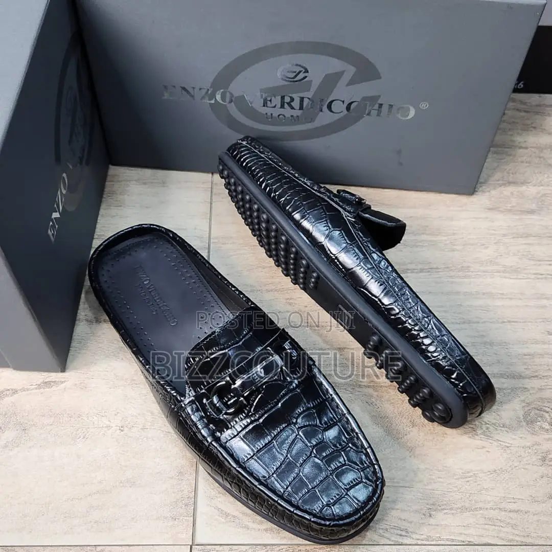 Original ENZO VERDICCHIO Half Shoes Available in Store