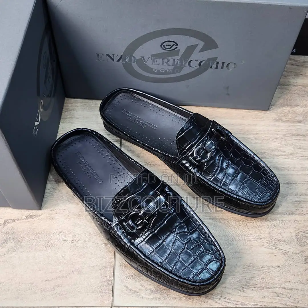 Original ENZO VERDICCHIO Half Shoes Available in Store