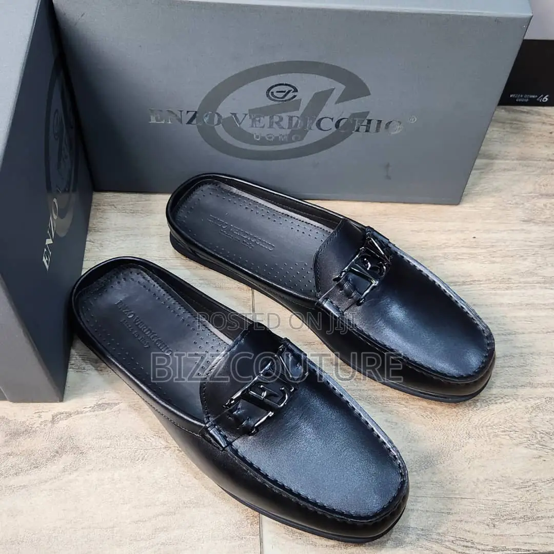 Original ENZO VERDICCHIO Half Shoes Available in Store