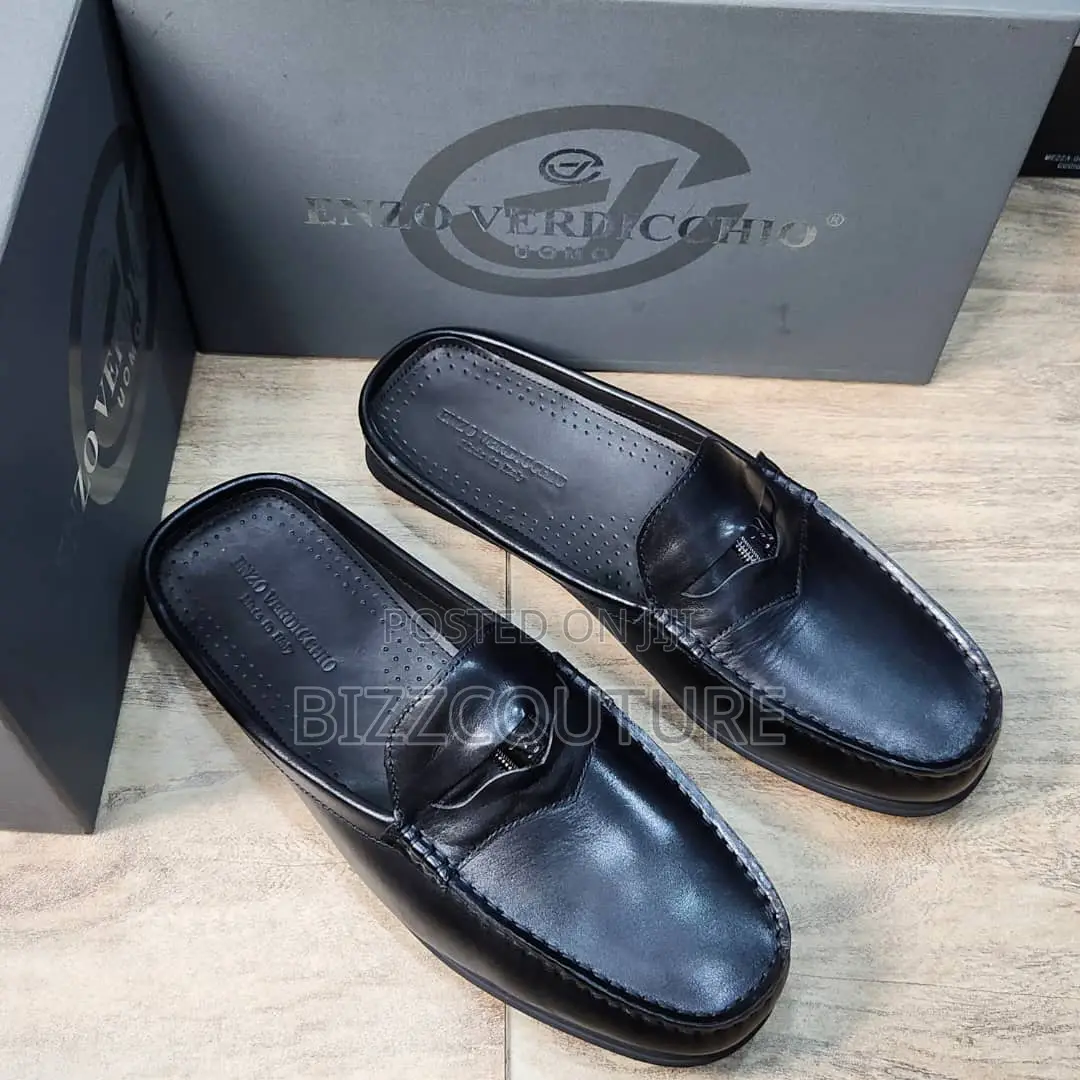 Original ENZO VERDICCHIO Half Shoes Available in Store