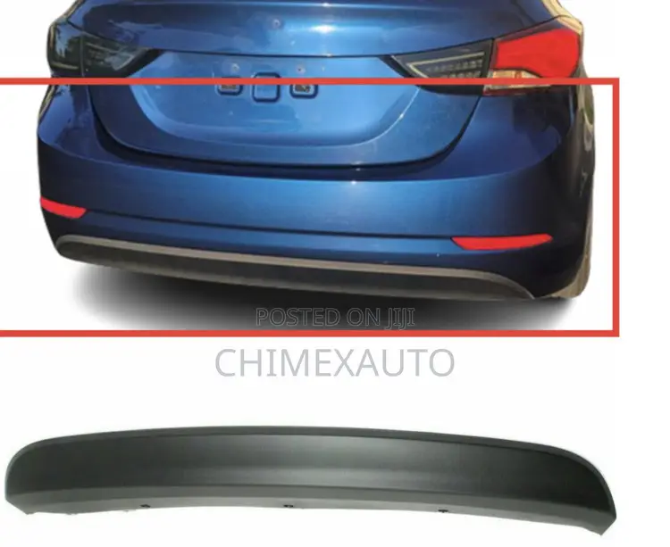 Rear Lower Bumper Valance for 2014-2016 Hyundai Elantra