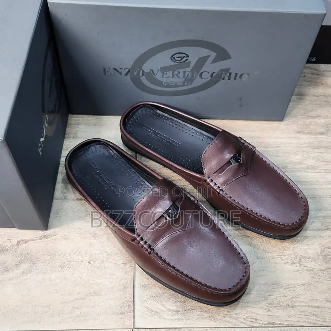 Original ENZO VERDICCHIO Half Shoes Available in Store