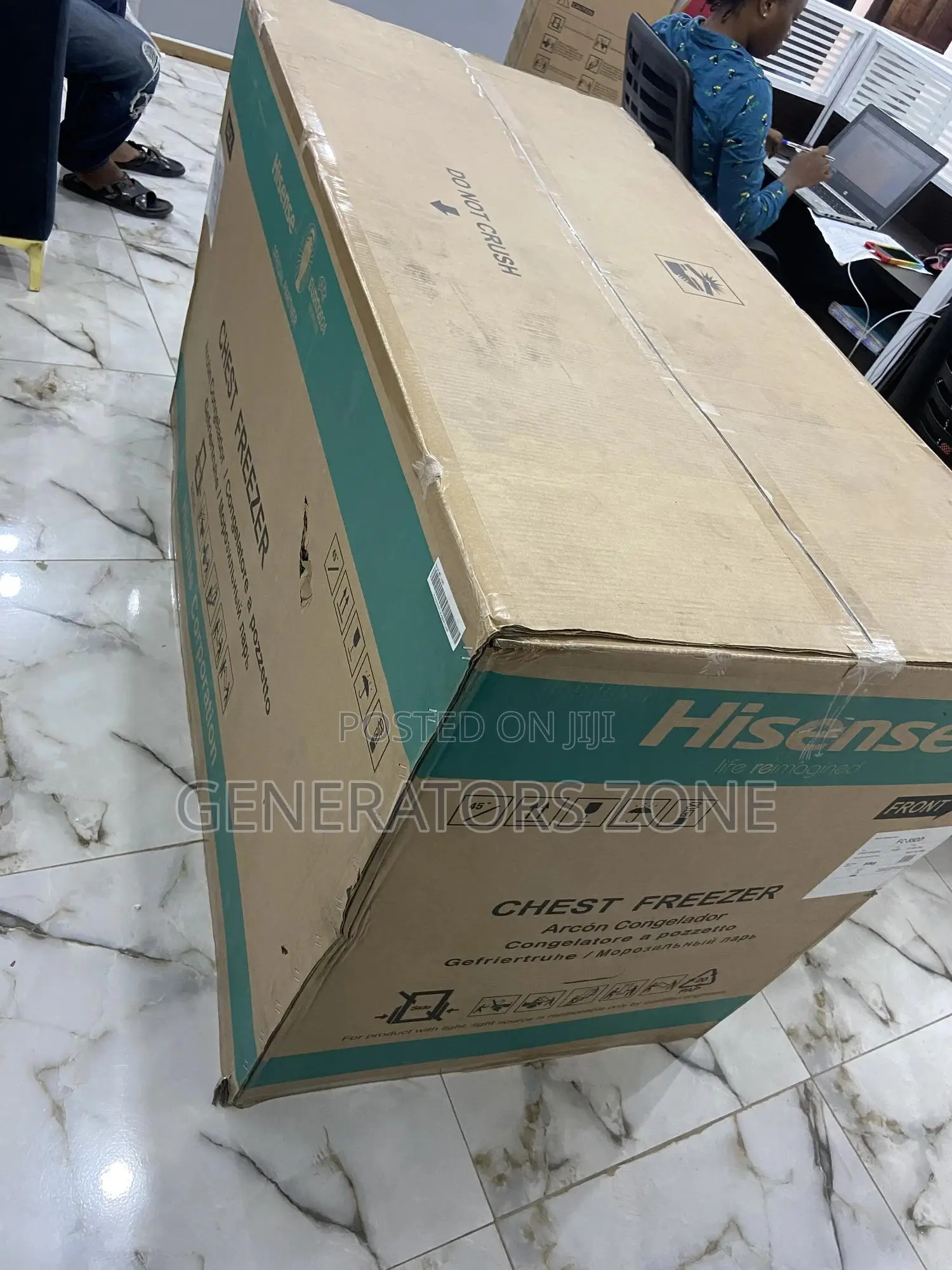Low Noise 420ltr Hisense Freezer