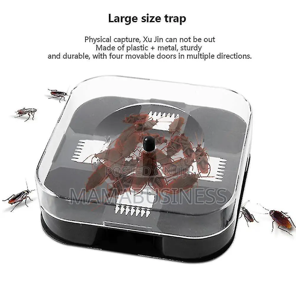 Reusable Non-Toxic Bug Rodent Cockroach Trap With Baits