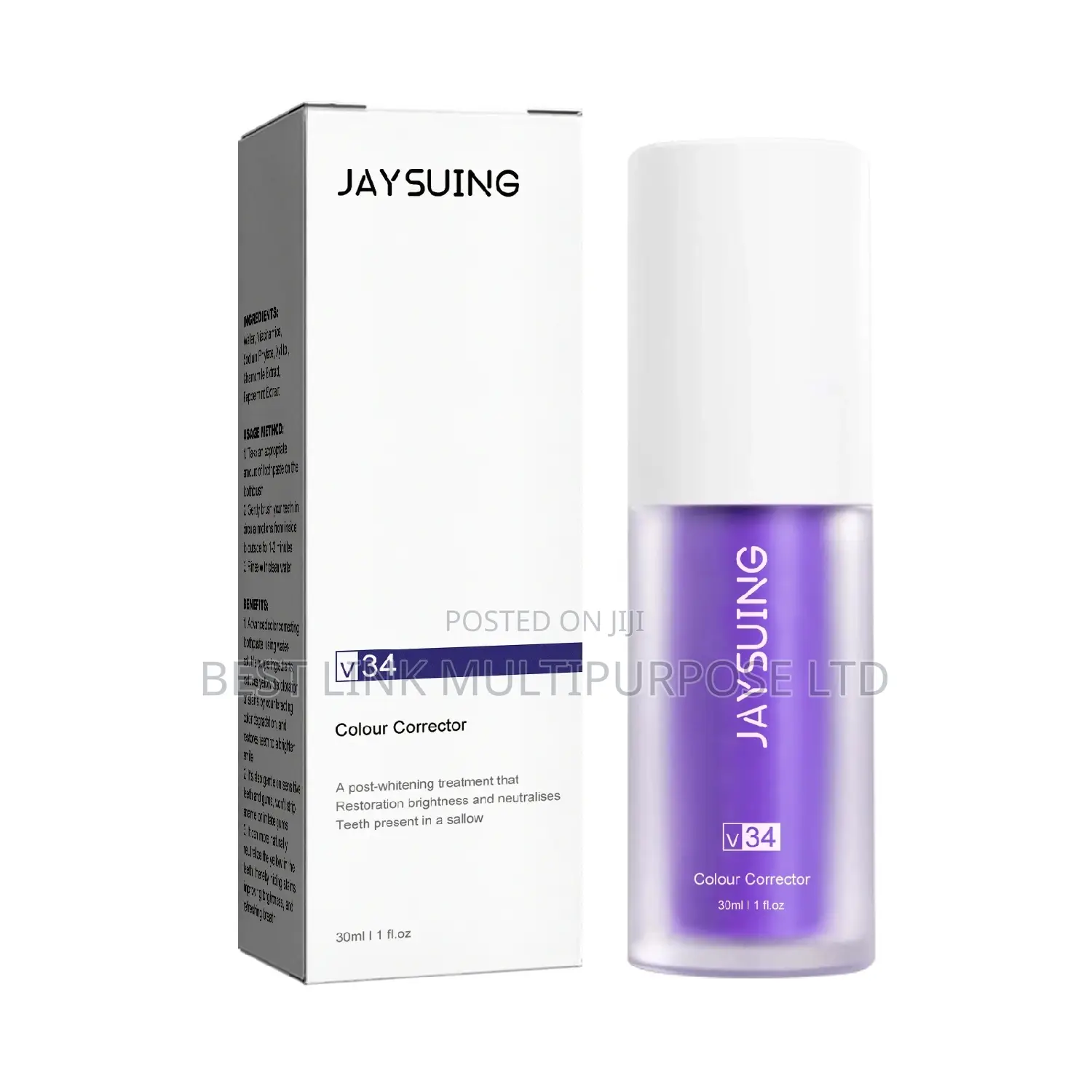 Jaysuing V34 Colour Corrector Toothpaste/Teeth Whitening
