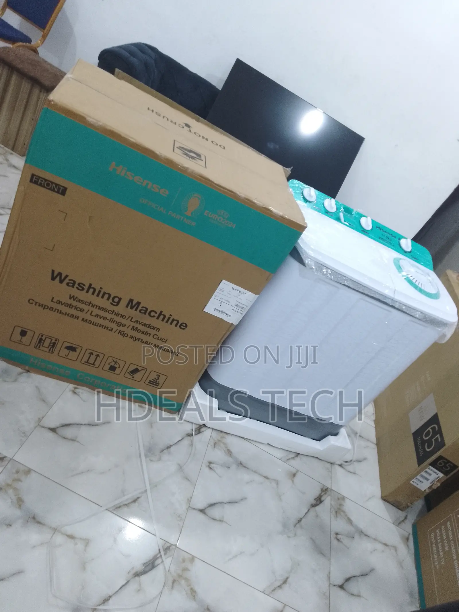 Reliable Hisence 11kg Topload Washing Machine.