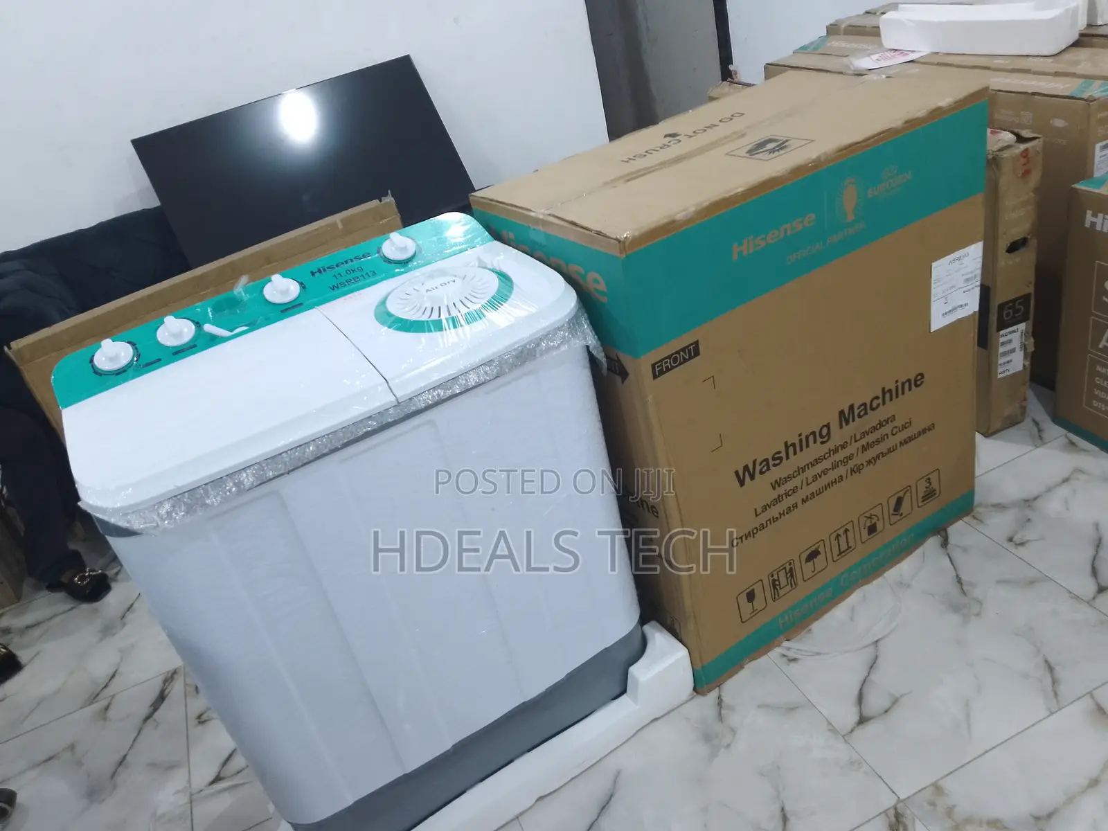 Best Choice Hisence 11kg Washing Machine.