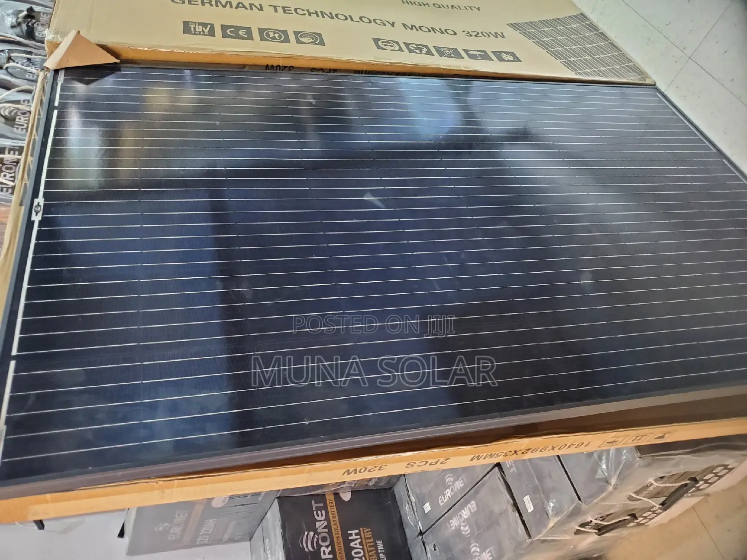 320watts GRD All Black Solar Panel