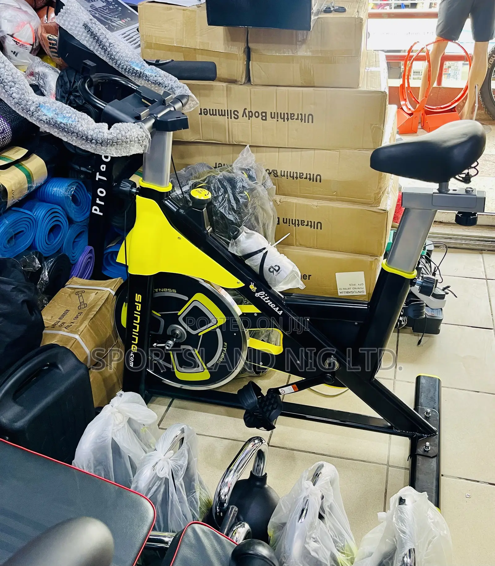 Spinning Upright Exercise Bike
