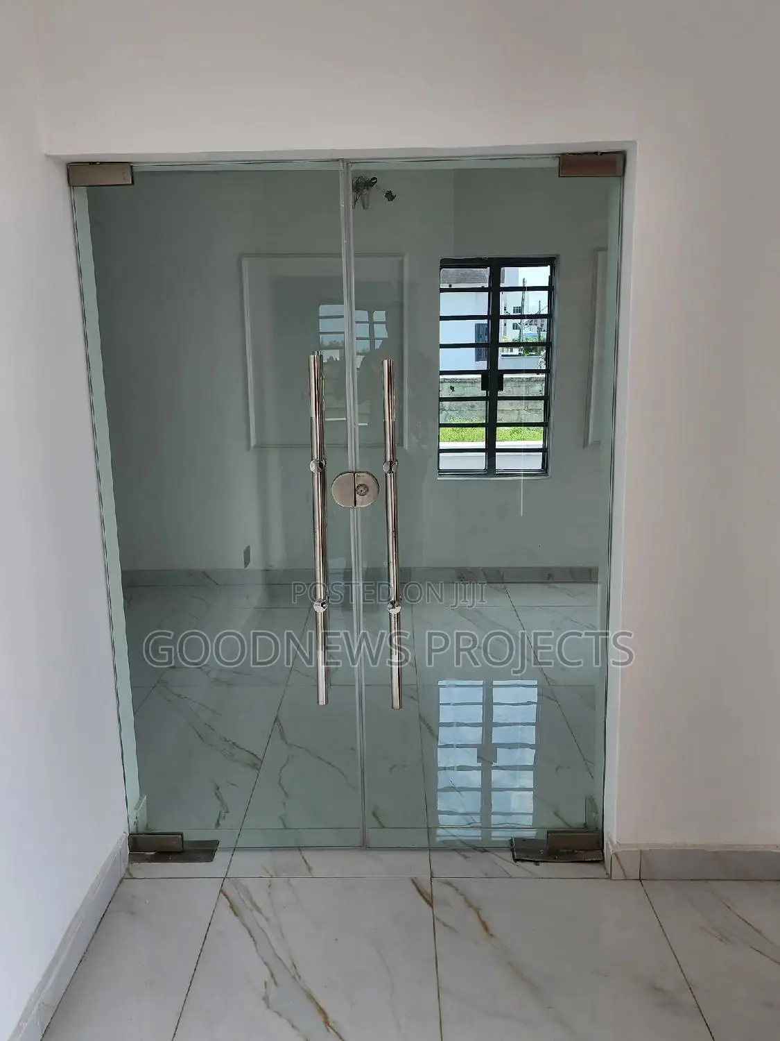 Ante Room Clear Swing Glass Door