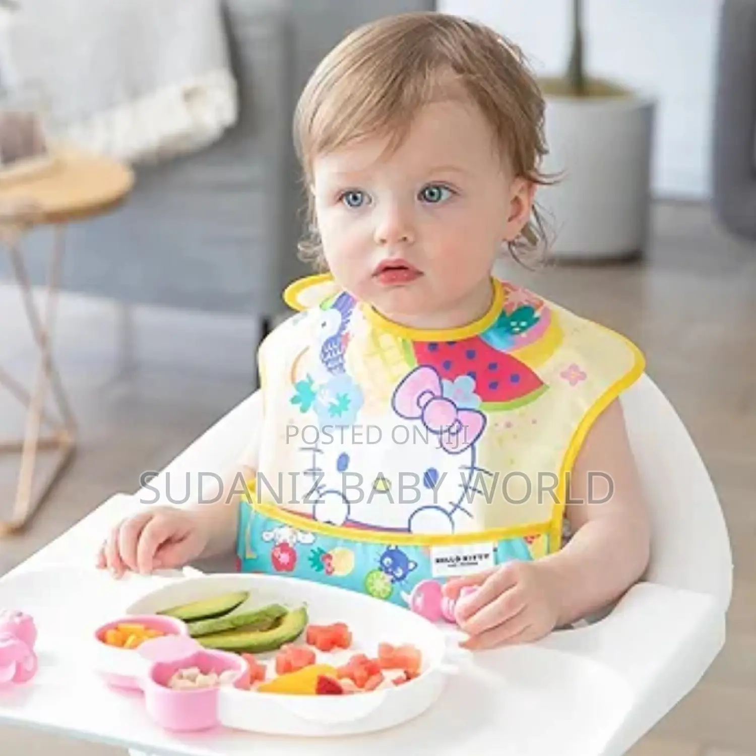 3pcs Baby Easy Wipe Waterproof Bib