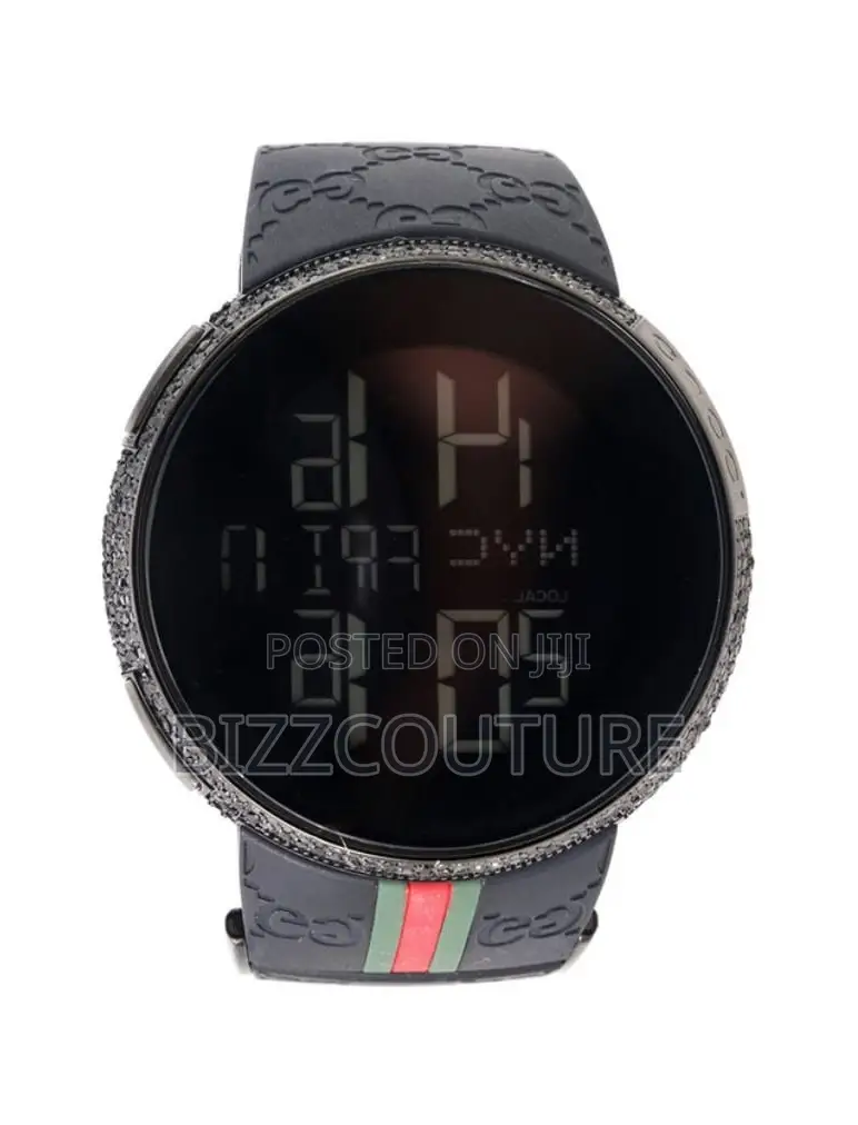 Original GUCCI RUBBER STRAP WATCH Is Available in Store