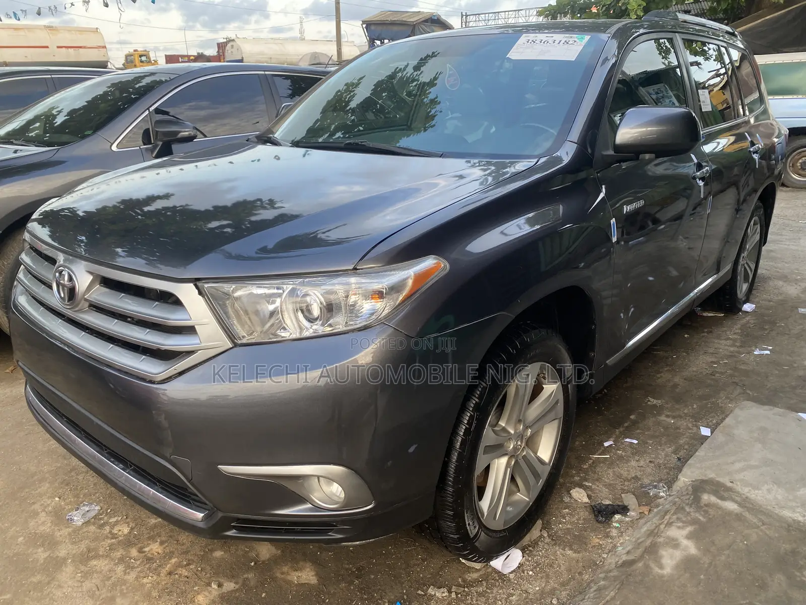 Toyota Highlander Limited 3.5L 2WD 2013 Gray