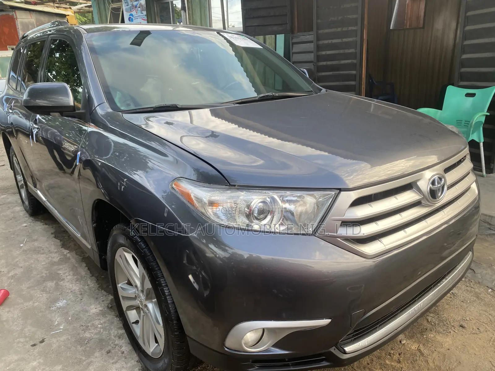 Toyota Highlander Limited 3.5L 2WD 2013 Gray