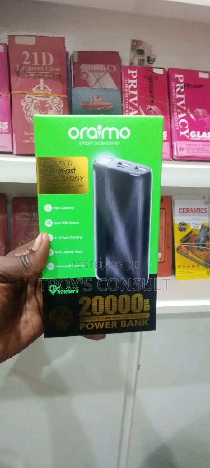 2000mah Oraimo Power Bank