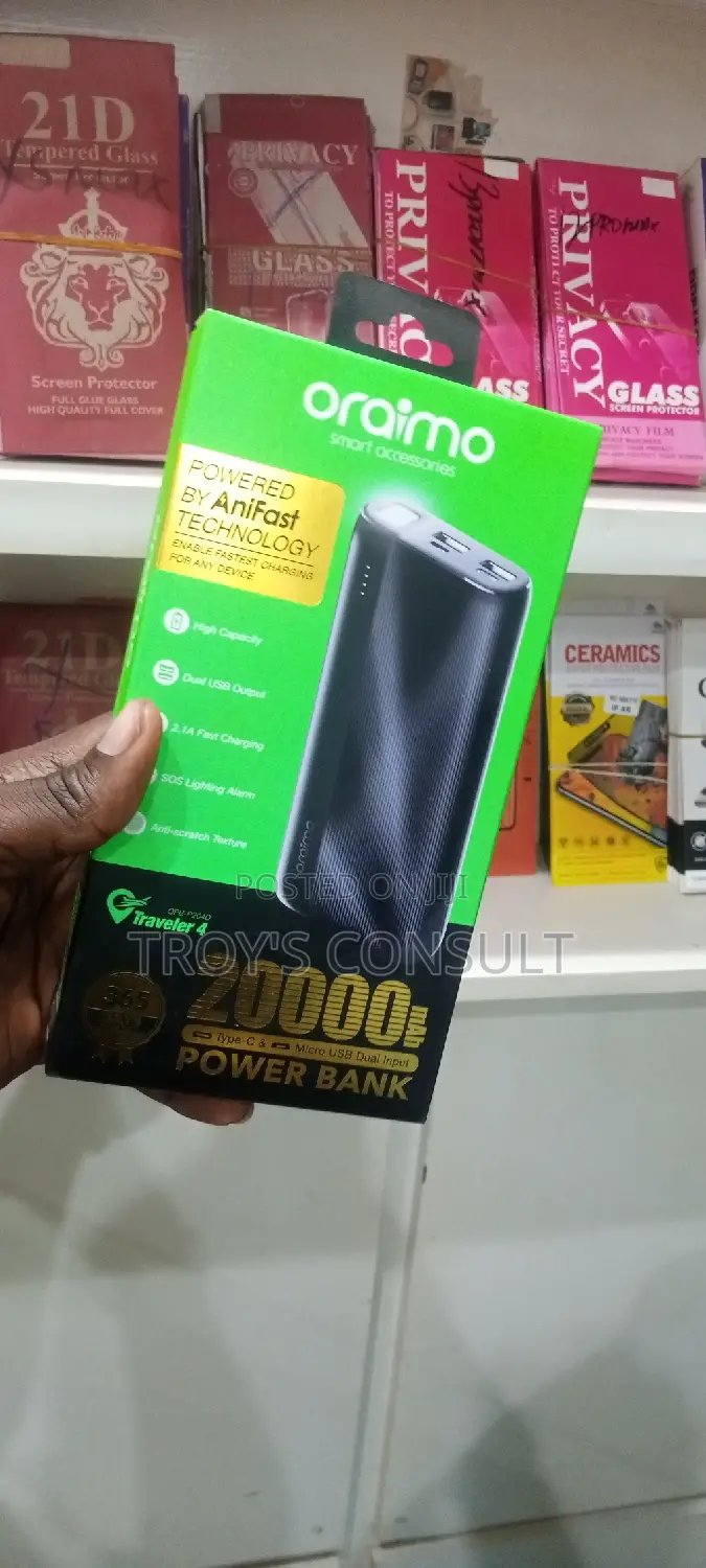 2000mah Oraimo Power Bank