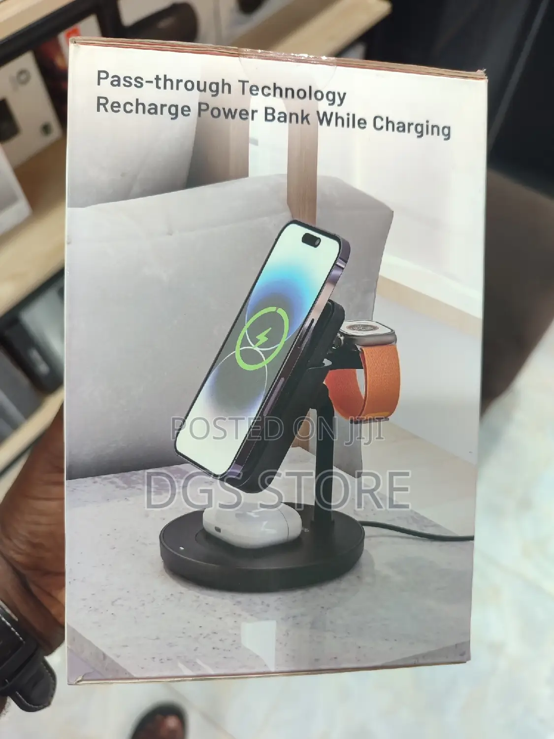 Porodo 5000mah 4in1 Magsafe Power Bank Dock