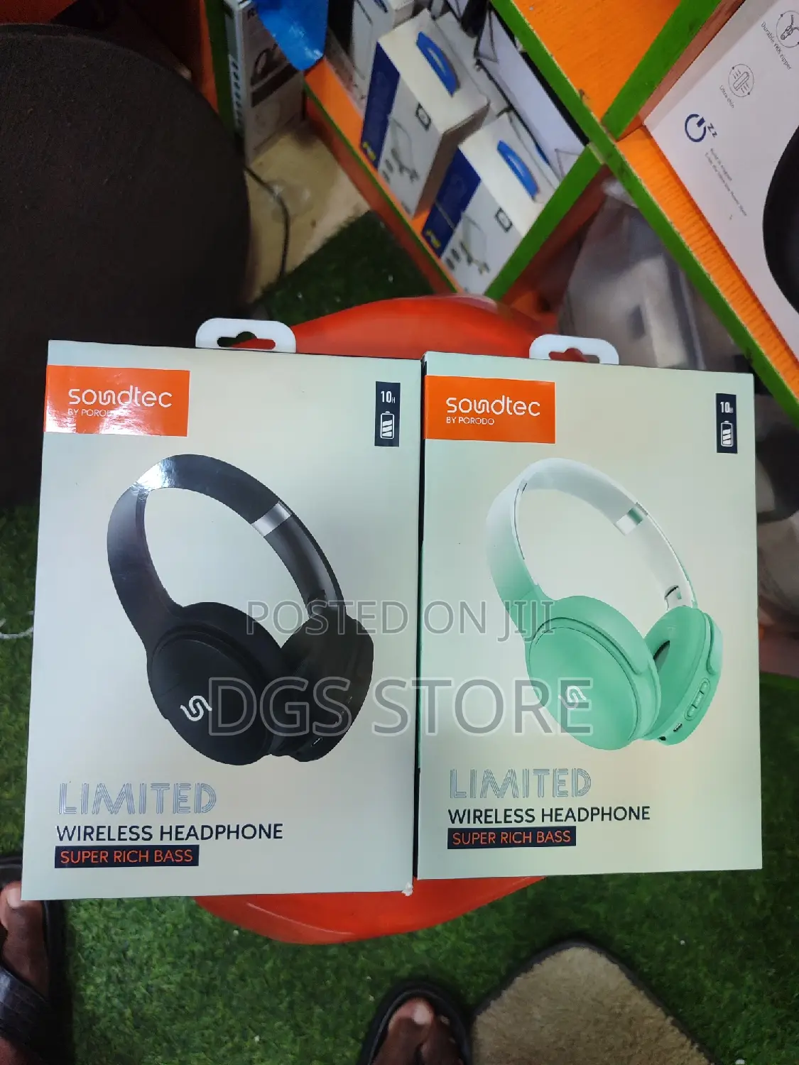 Porodo Soundtec Limited Wireless Extra Bass Headphone
