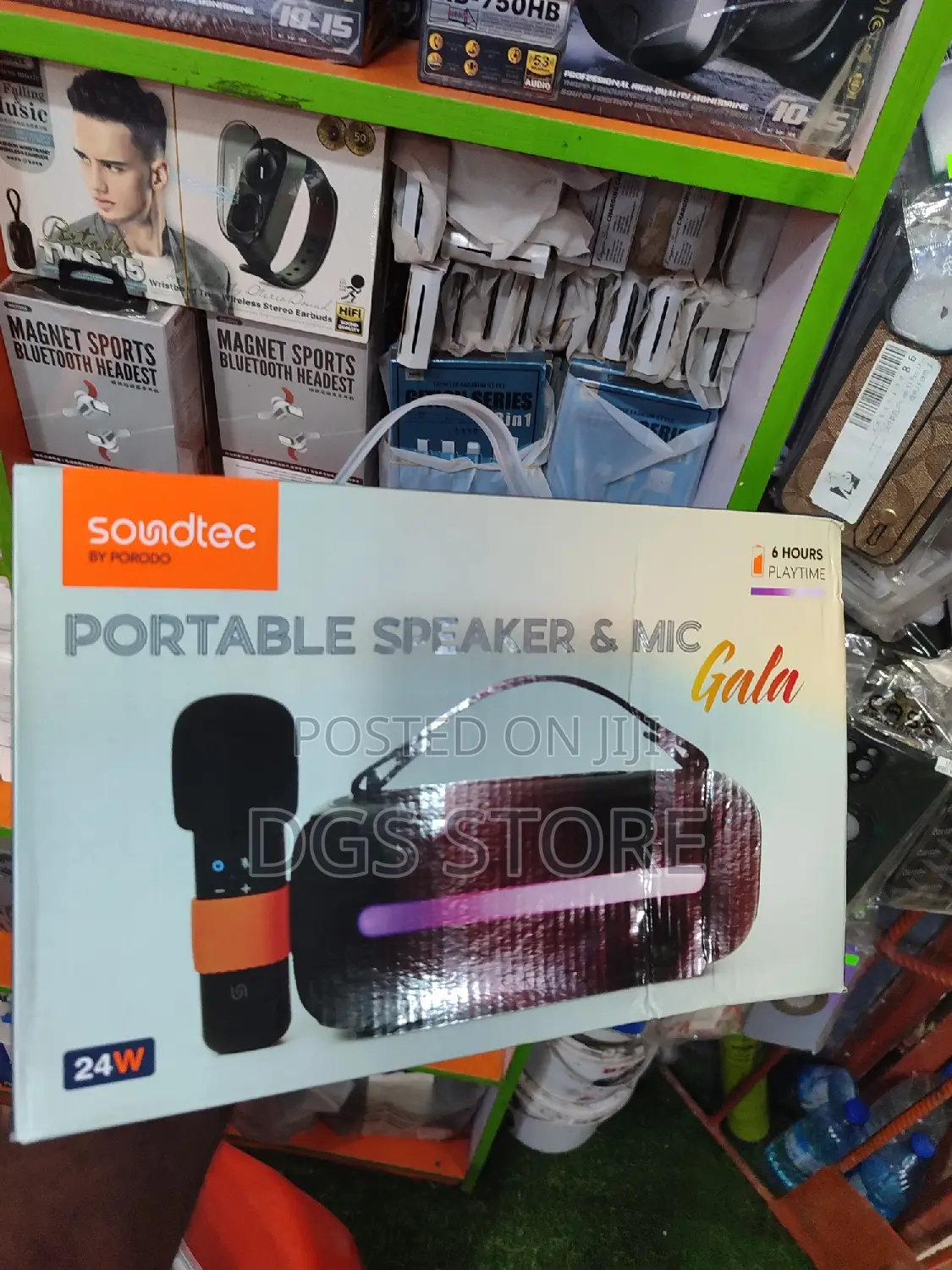Porodo Soundtec Portable Speaker Mic Gala Bluetooth