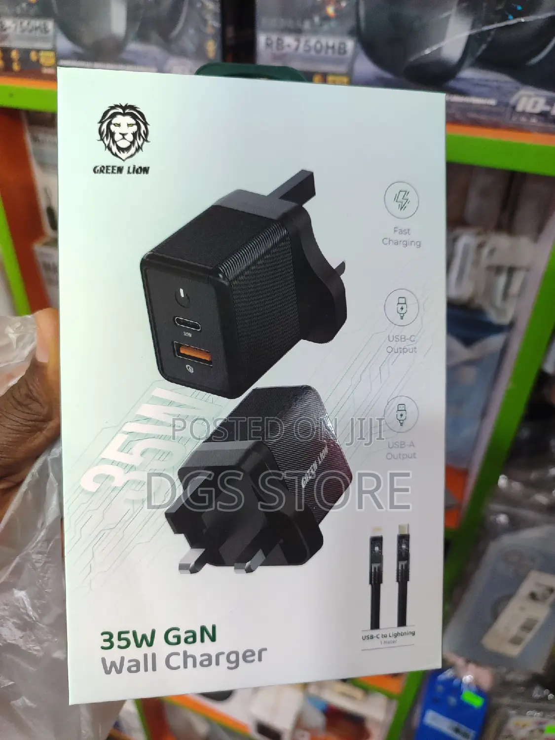 Green Lion 35w Wall GAN Charger