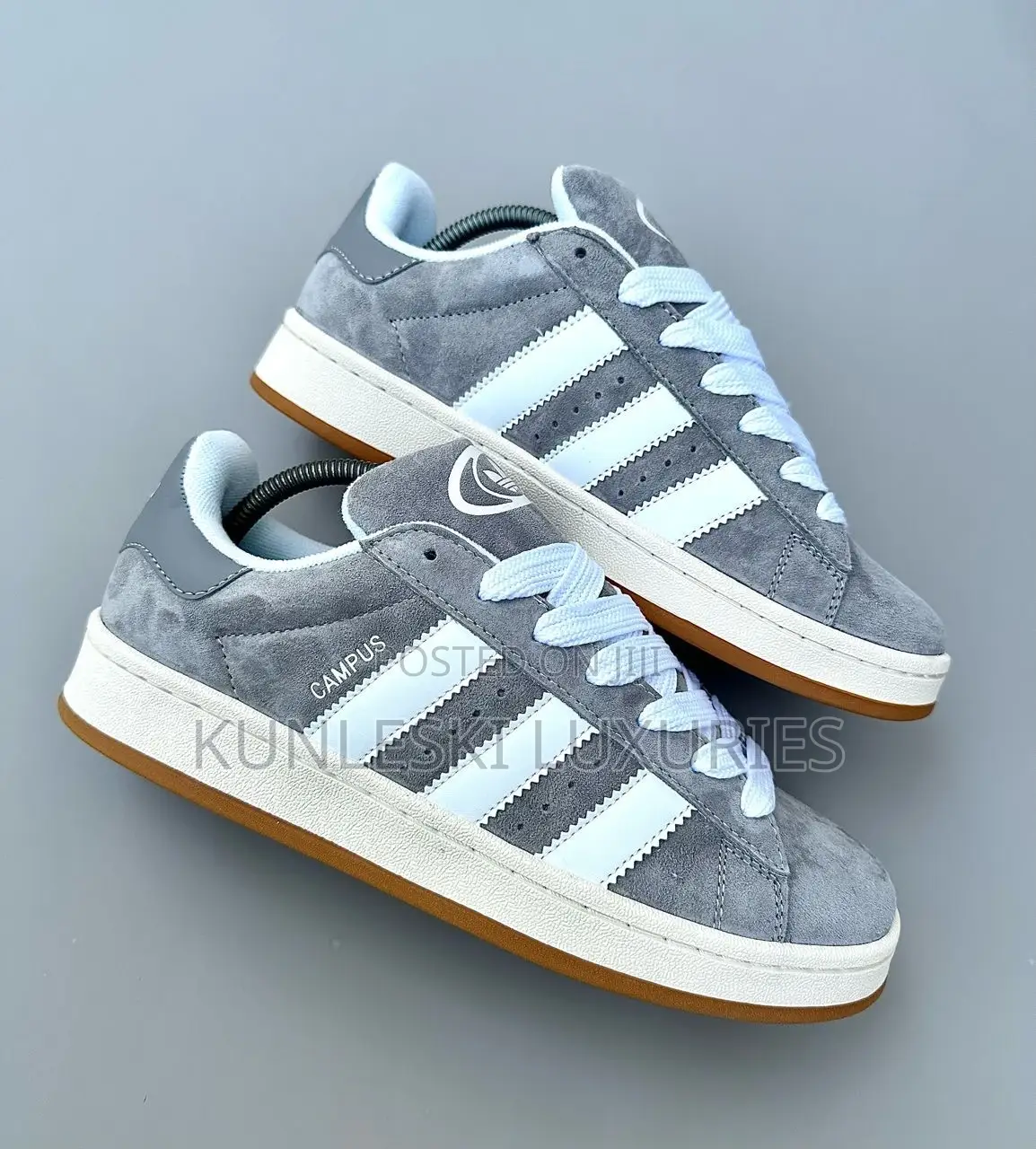 Original Adidas Campus Low Grey / White Sneakers