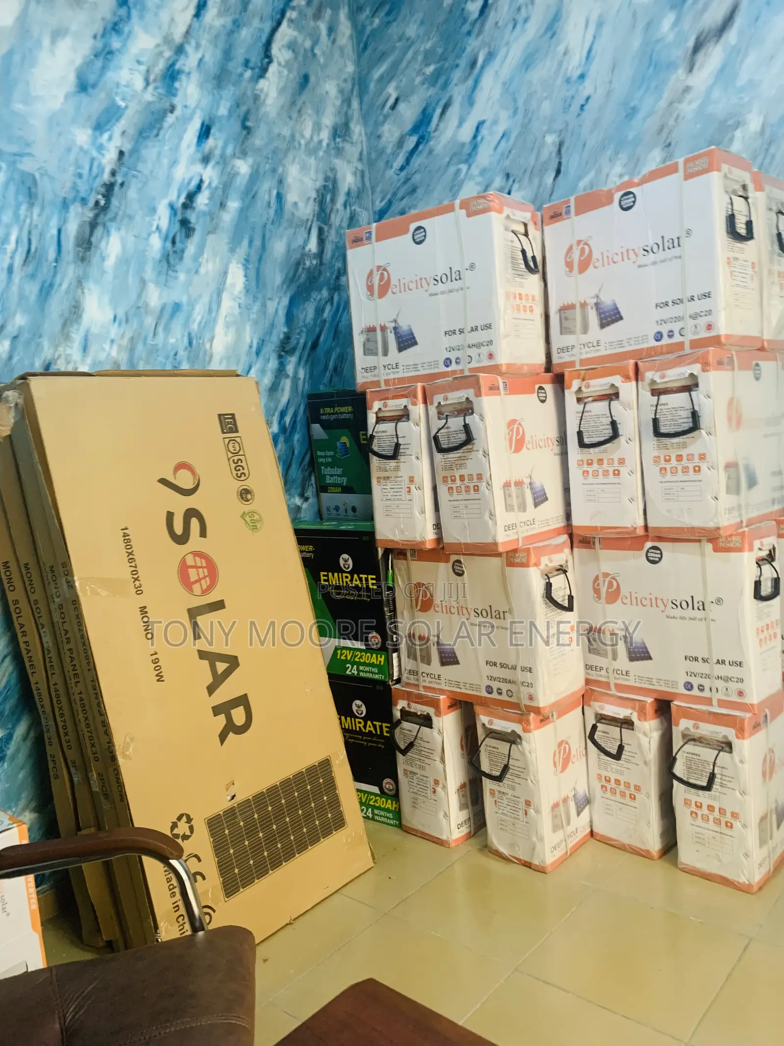 Pelicity 220ah 12v Tubular Battery