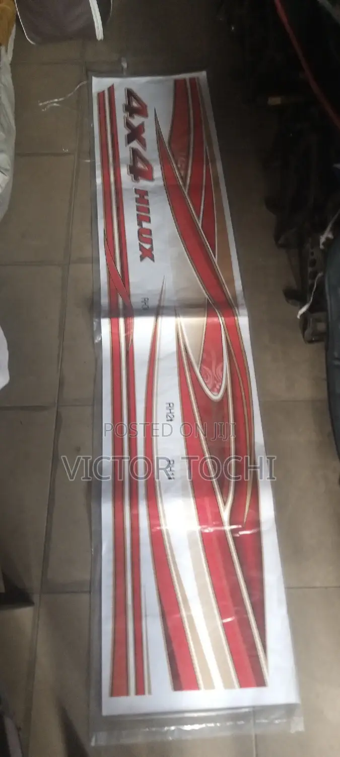 Hilux Vinyl Decal Body Sticker