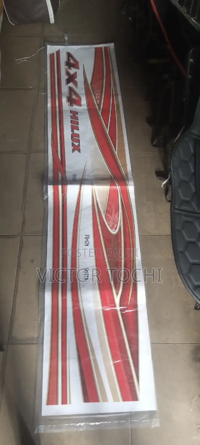 Hilux Vinyl Decal Body Sticker