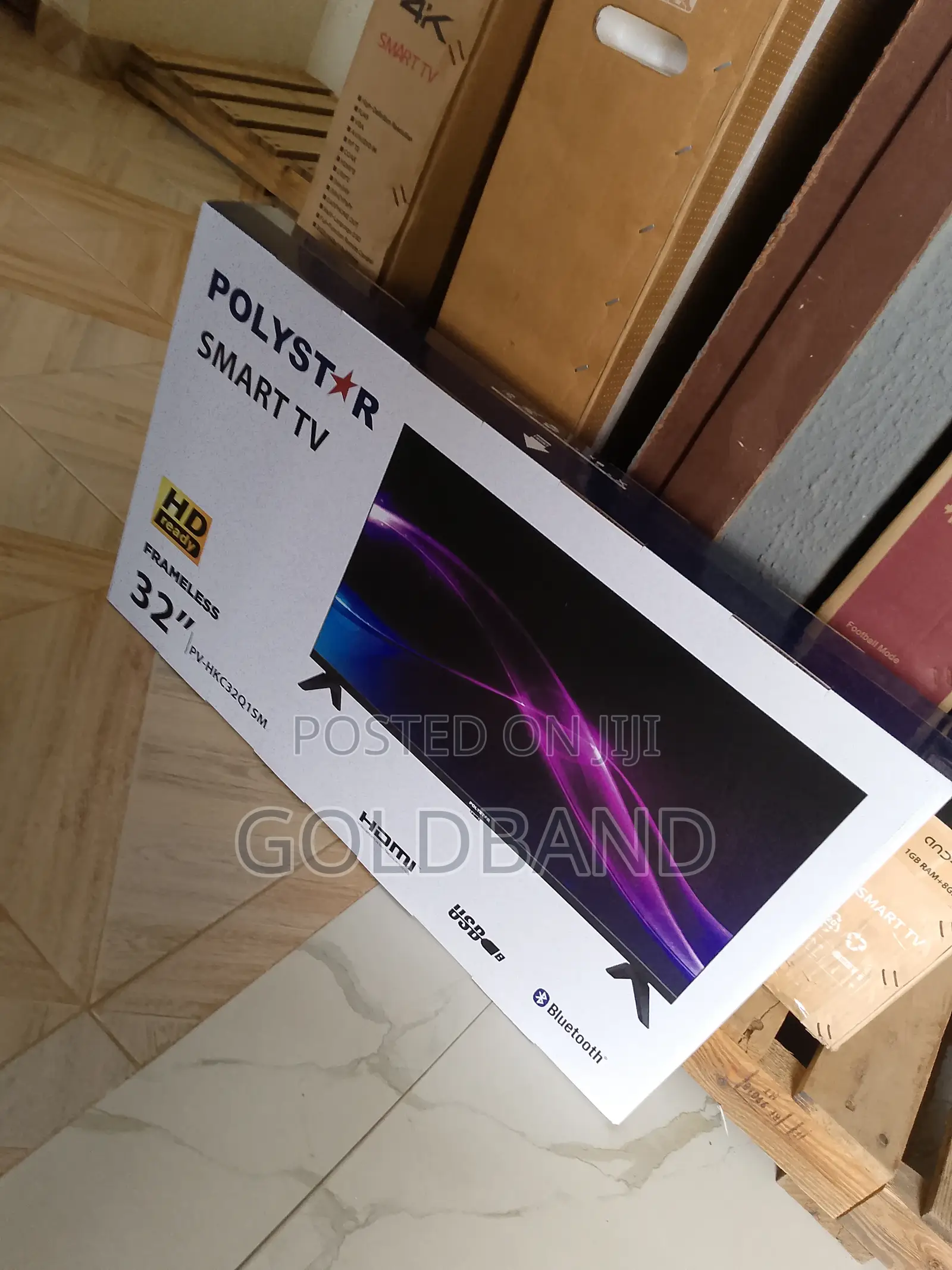 New 32 Inches Polystar Smart TV