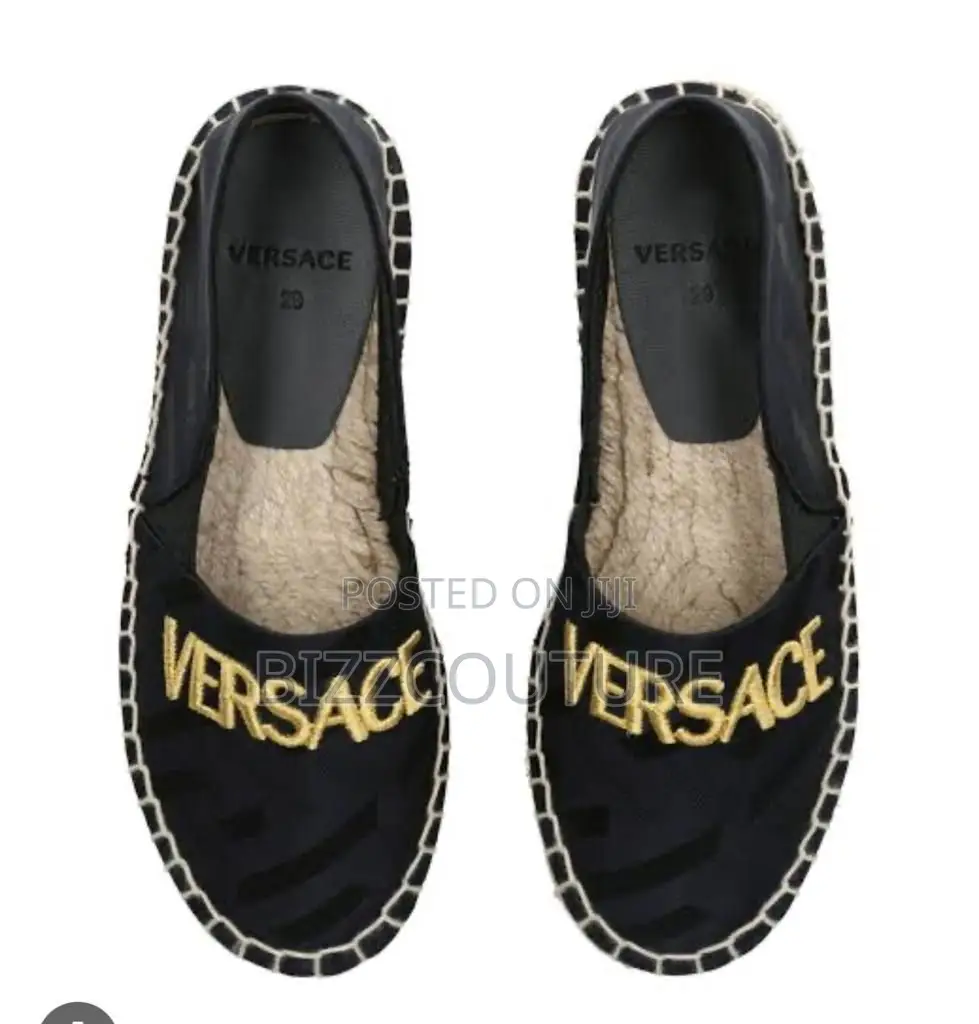 Original Versace Espadrilles Available in Store