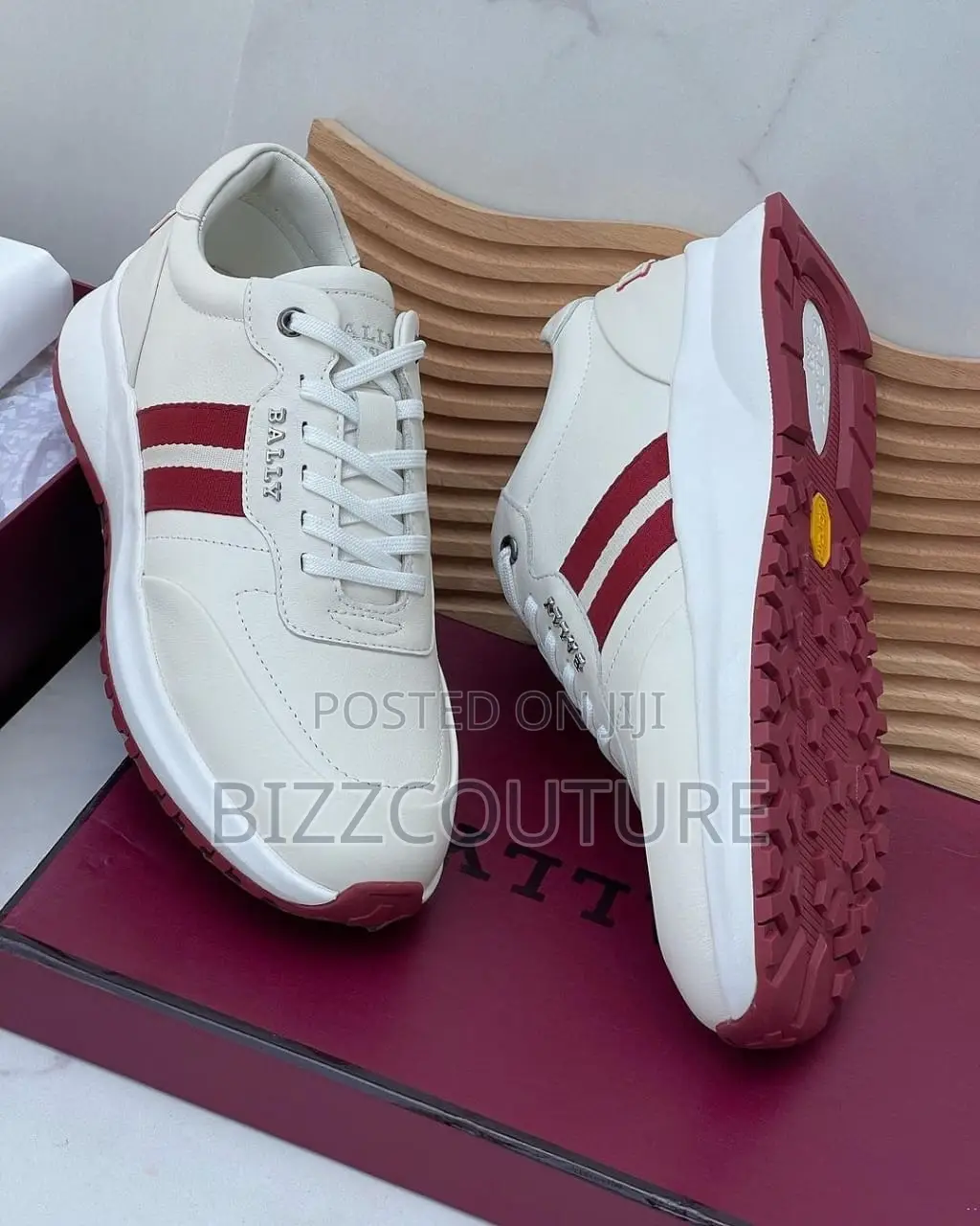 Original BALLY Sneakers Available in Store