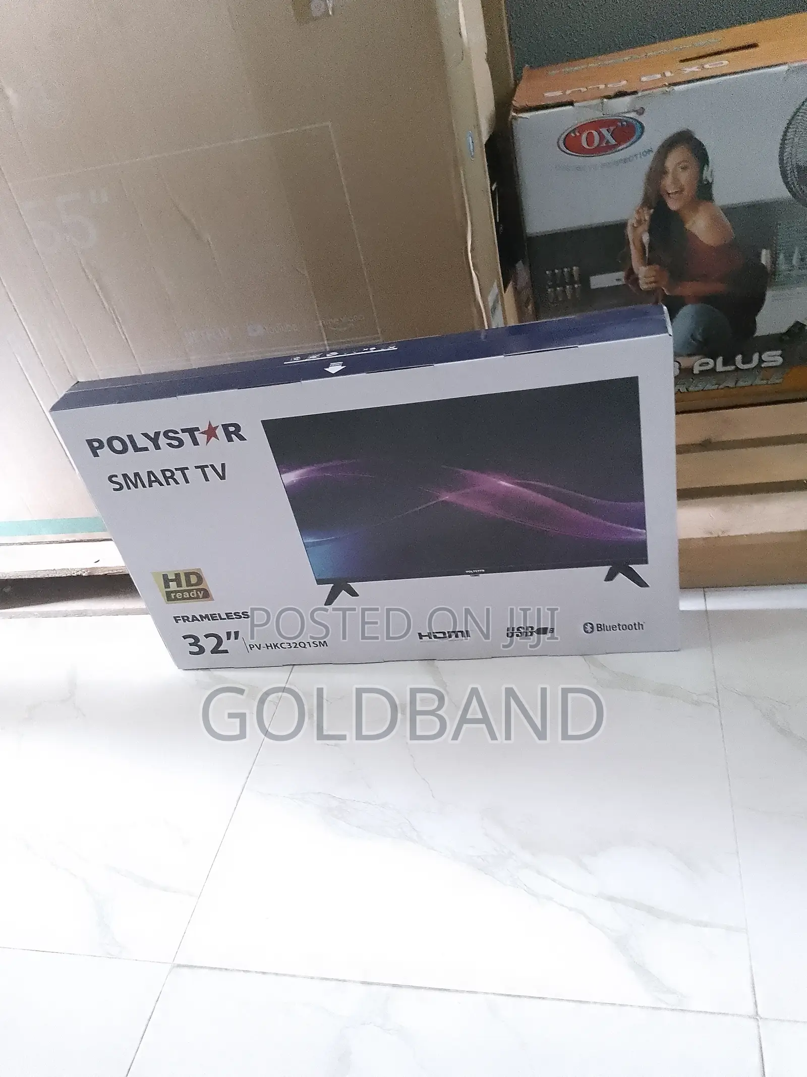 32 Inches Polystar Smart Tv- Frameless
