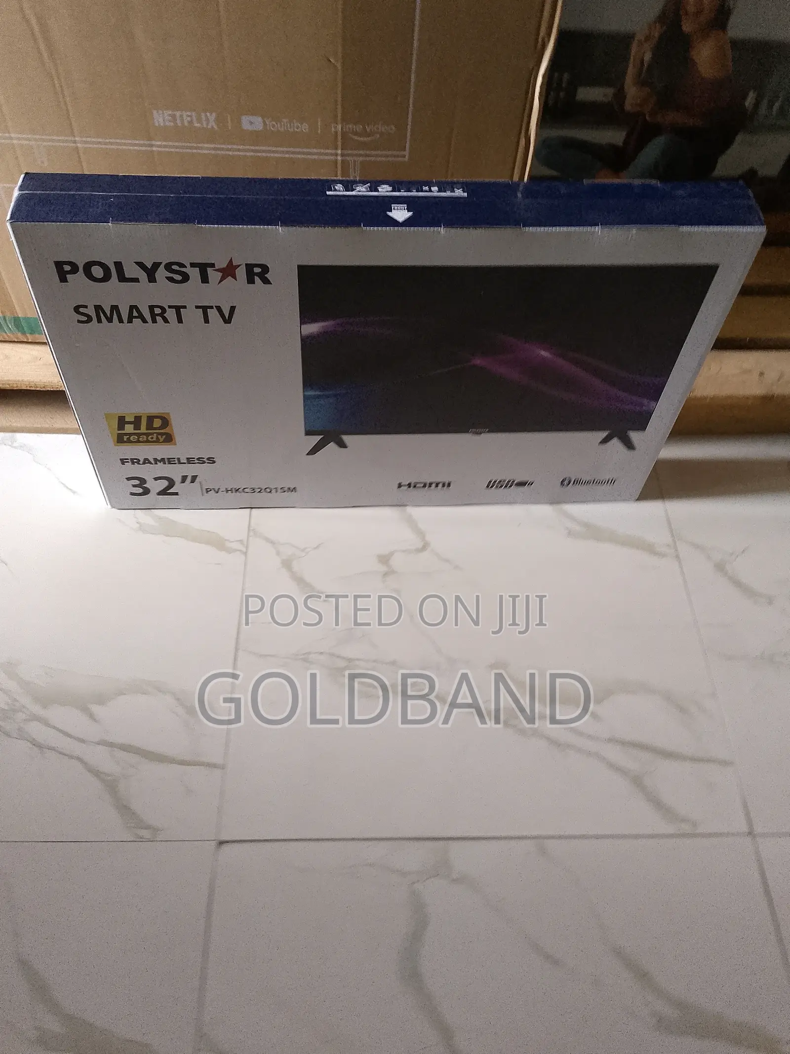 Durable 32 Inches Polystar Smart Tv- Frameless