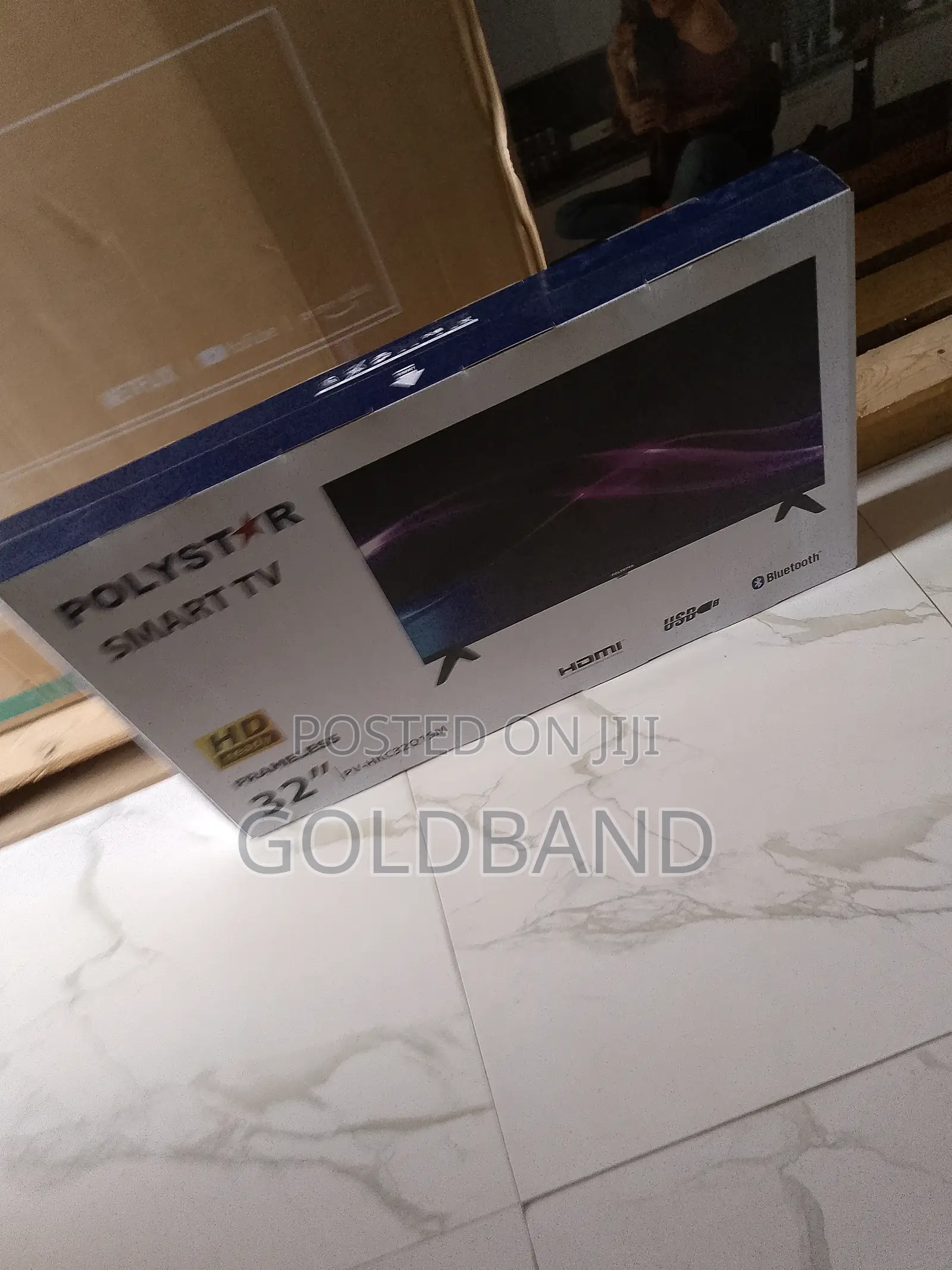 Durable 32 Inches Polystar Smart Tv- Frameless