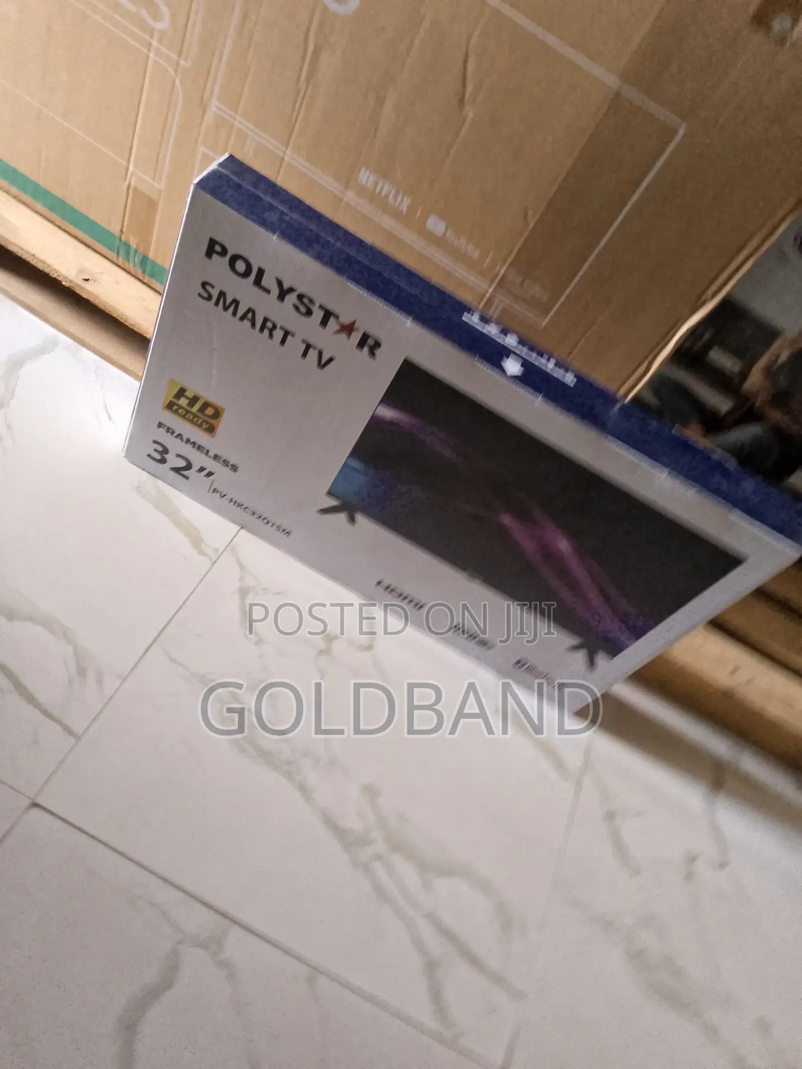 Efficient 32 Inches Polystar Smart Tv- Frameless