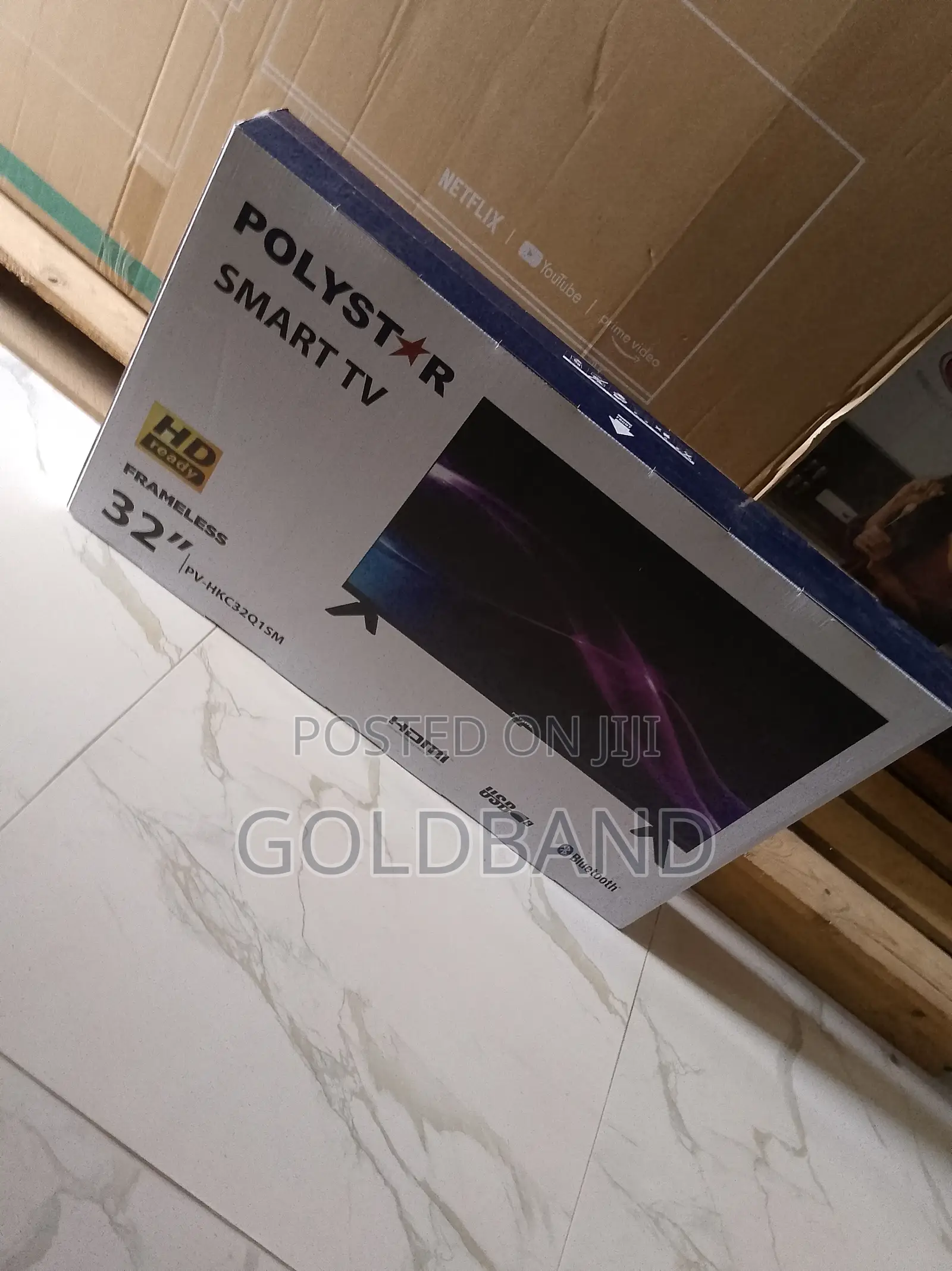 Best 32 Inches Polystar Smart Tv- Frameless