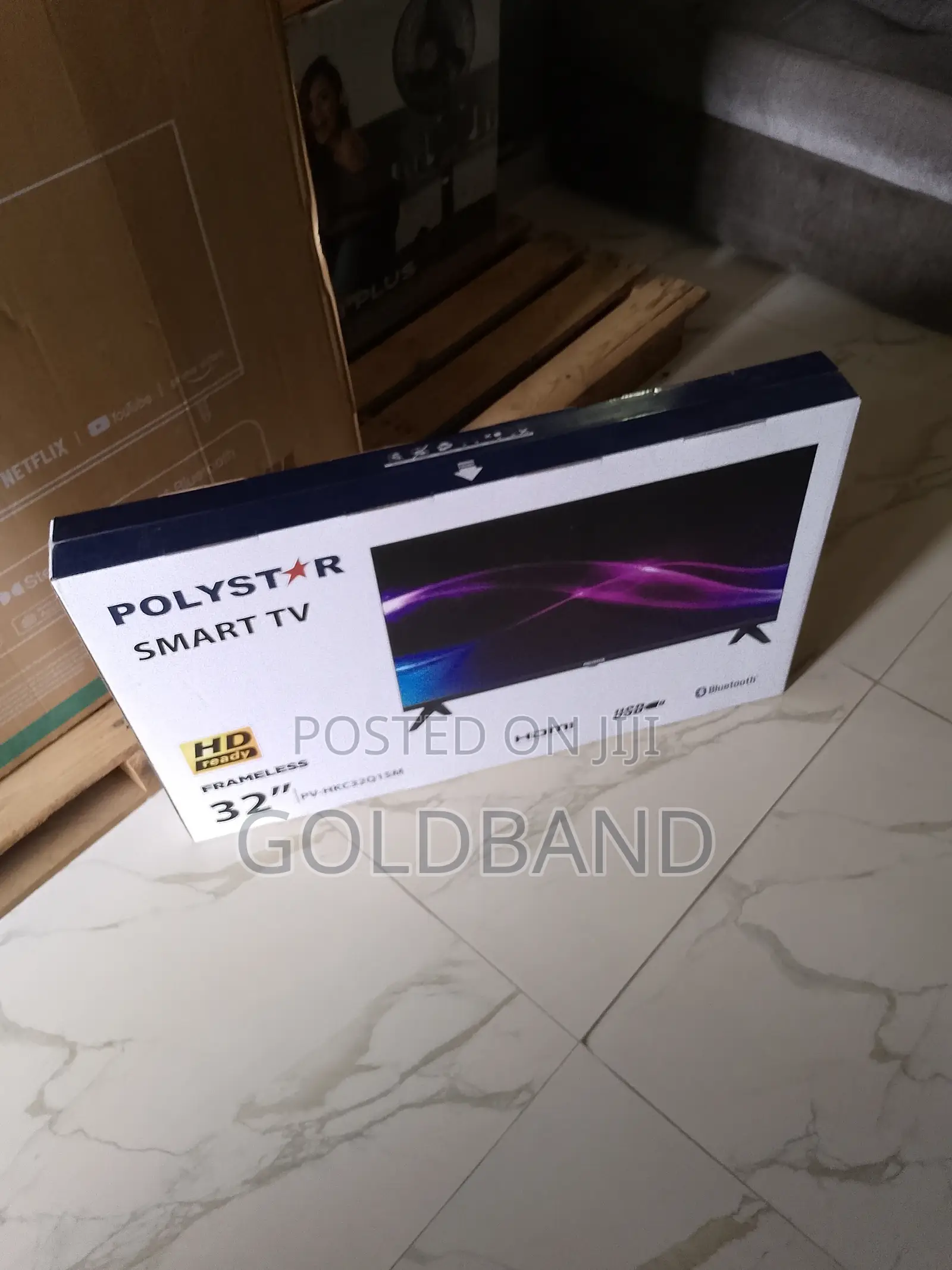 Best Quality 32 Inches Polystar Smart Tv- Frameless