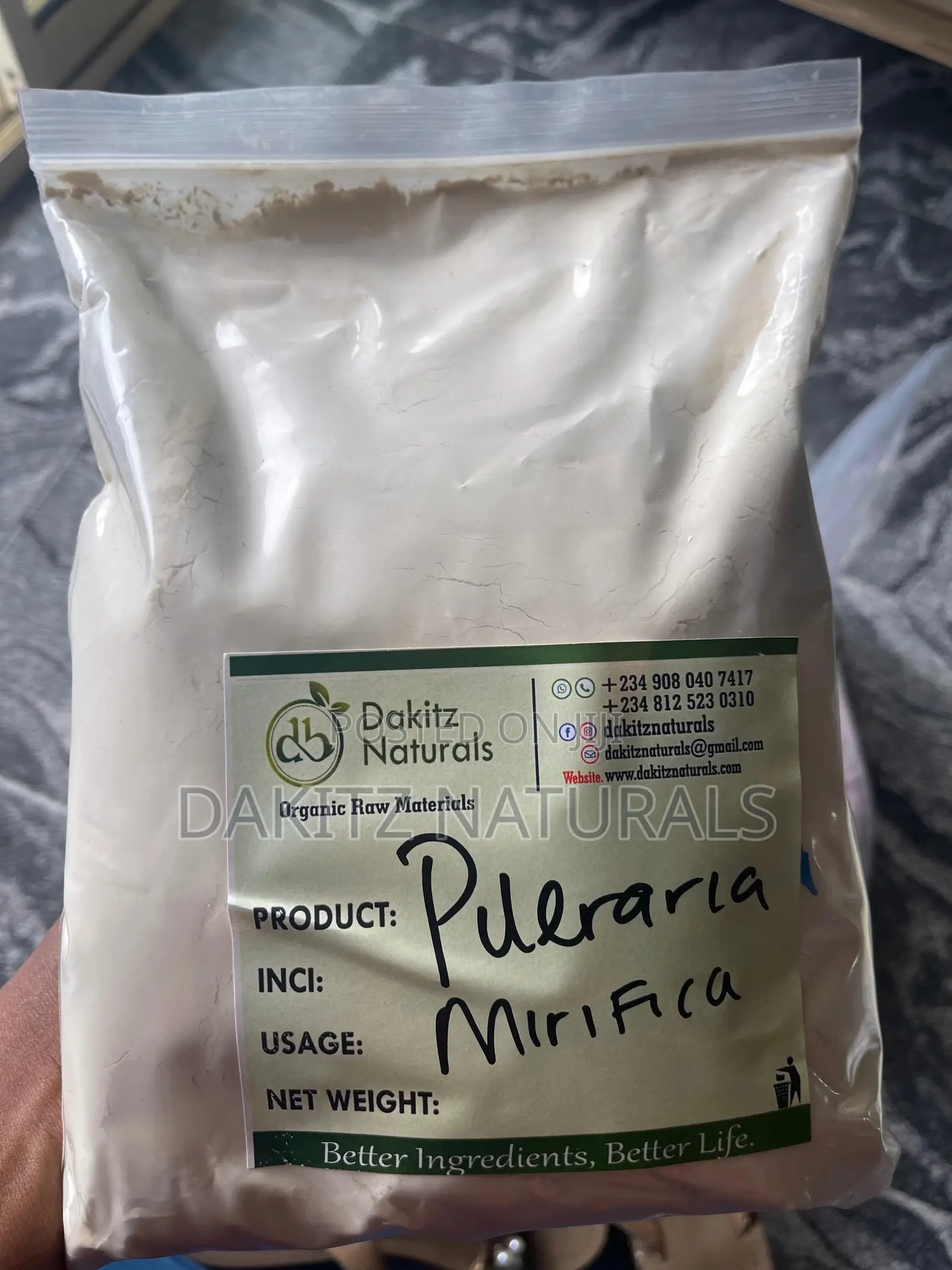Pueraria Mirifica Powder 50g