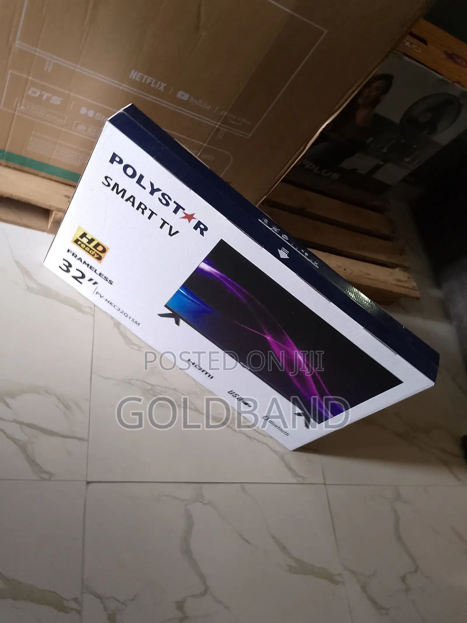 Quality 32 Inches Polystar Smart Tv- Frameless