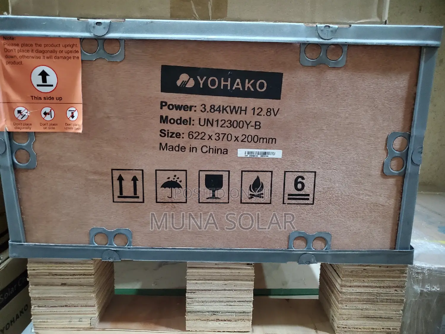3.84kwh 12.8v Yohako Lithium Battery